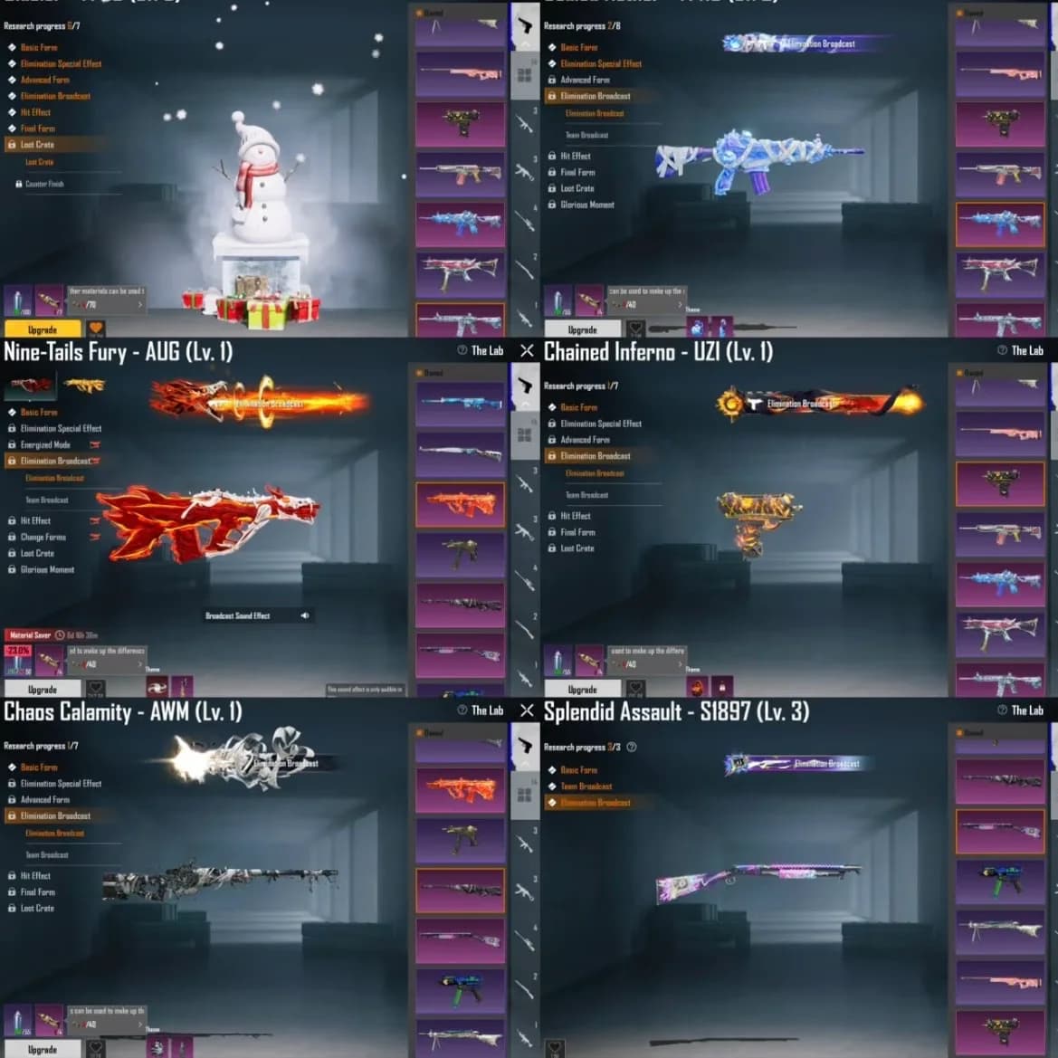 Double M4 Lvl. 6 & 2 + Aug Naruto, Set Jjk, Rp Max - 4