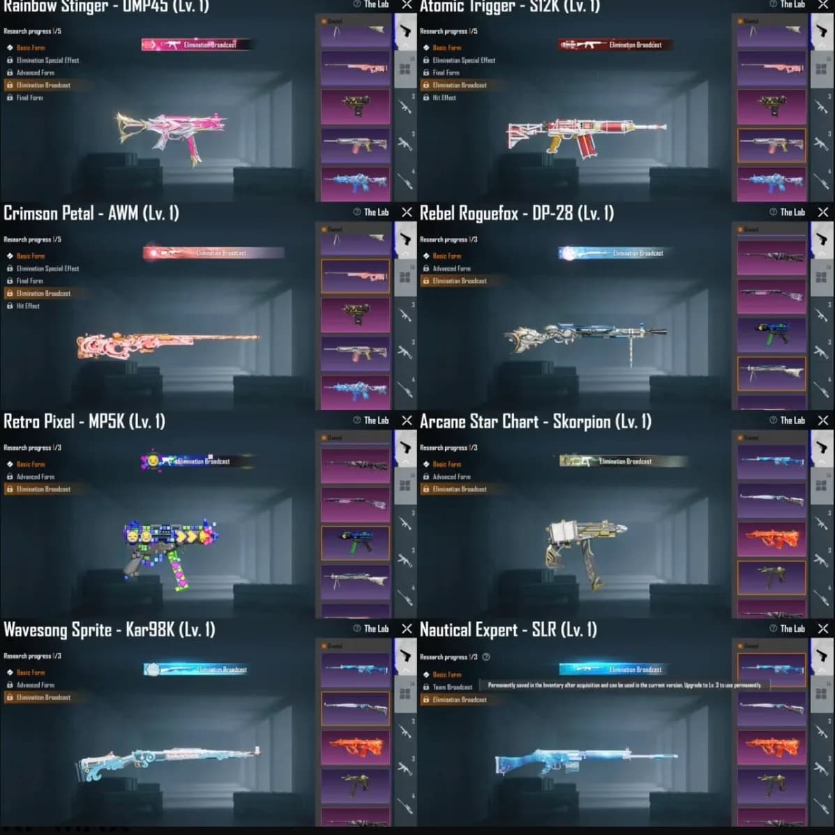 Double M4 Lvl. 6 & 2 + Aug Naruto, Set Jjk, Rp Max - 5