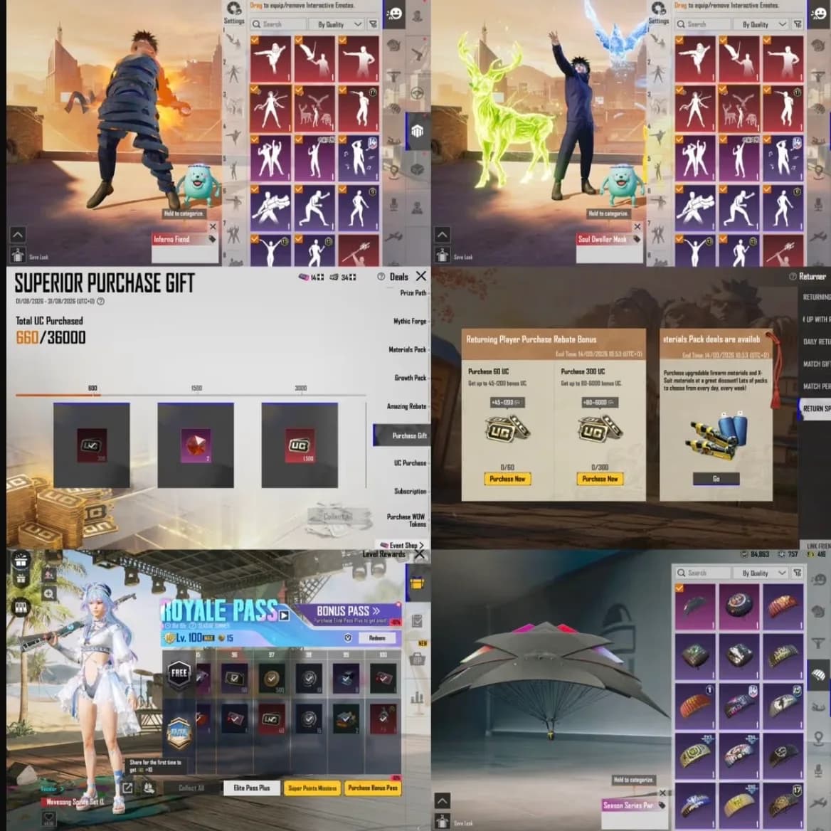 Double M4 Lvl. 6 & 2 + Aug Naruto, Set Jjk, Rp Max - 8