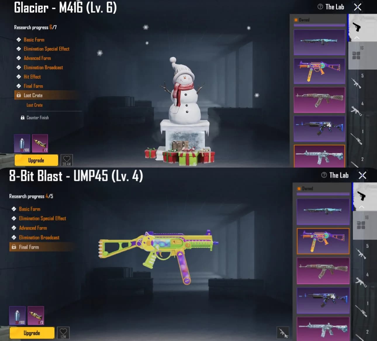 Gc Level 6 + Ump Level 4 Set Gilth - 2