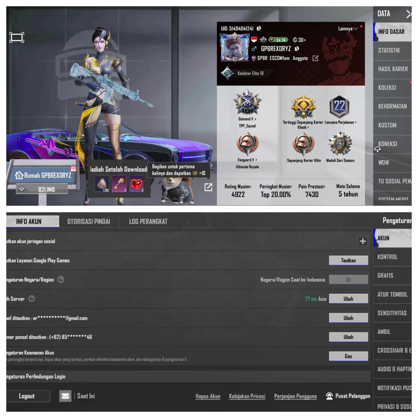 Gc Lv 6 Xsuit Lv 1 Weapon Lab 35 - 1