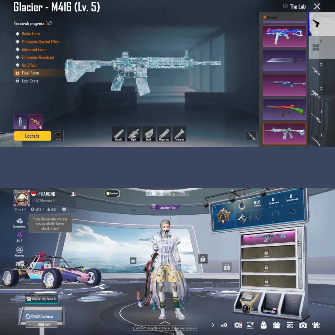 Glacier Lvl. 5 Polosan & Uc 1.5k - 1