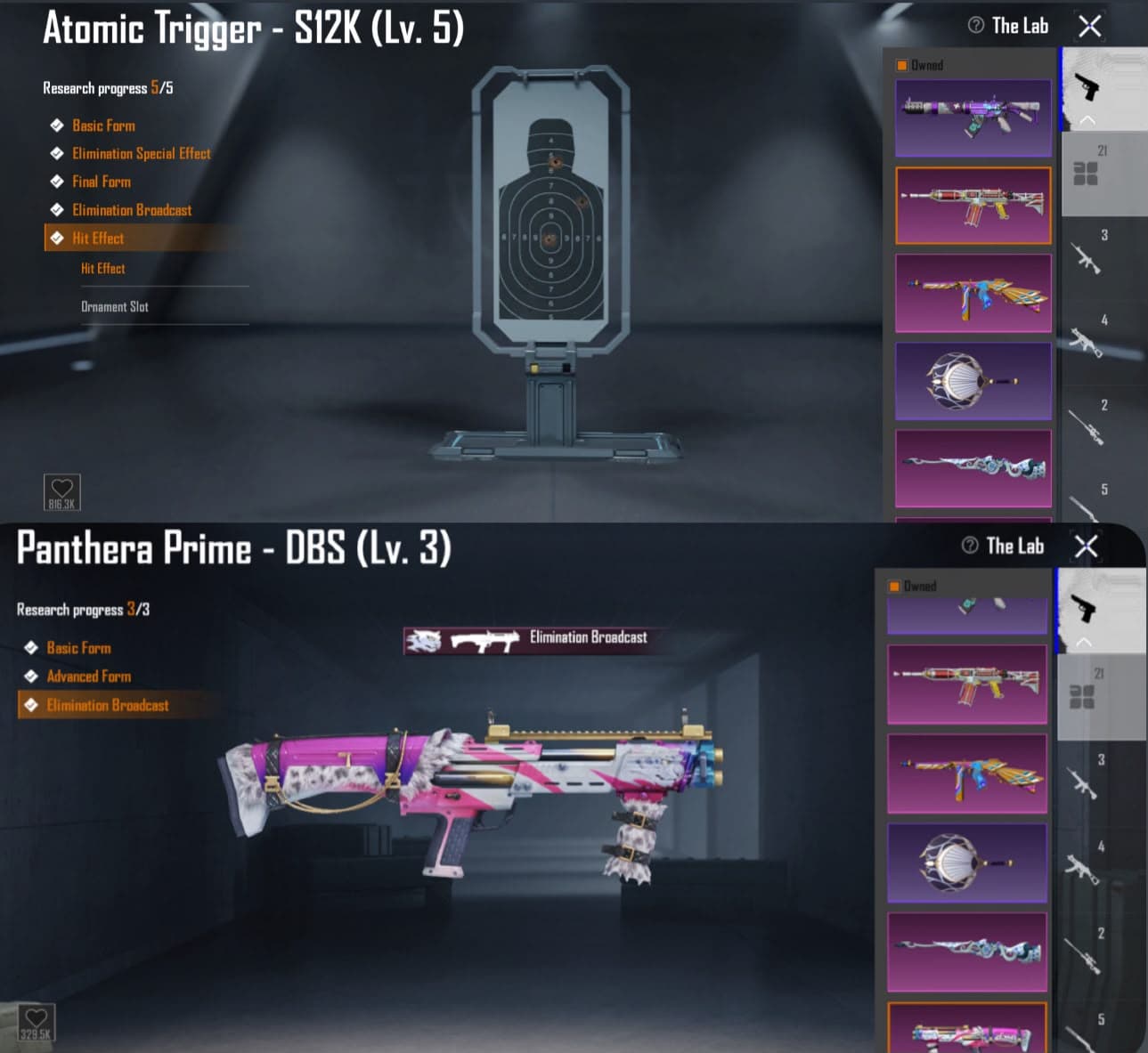 Glacier Max, Xsuit Posedion Level 2 + 9 Kill Messeg, 22 Weapon Lab - 3