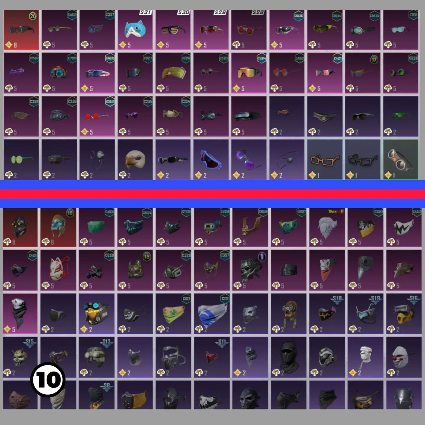 Helm Inferno,m4 Ada 2, Ultimate Mumi Biru  - 10