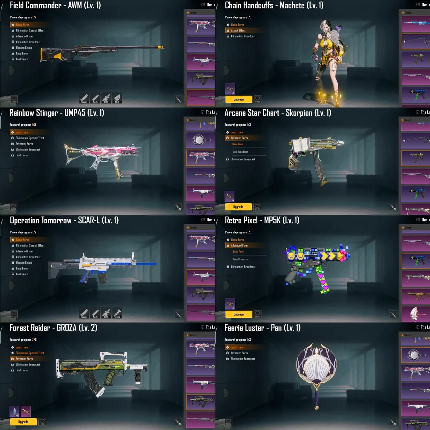 M4 Crimson Lvl. 5 & Gilt Wildsoul Warden + 16 Weapon Lab - 2