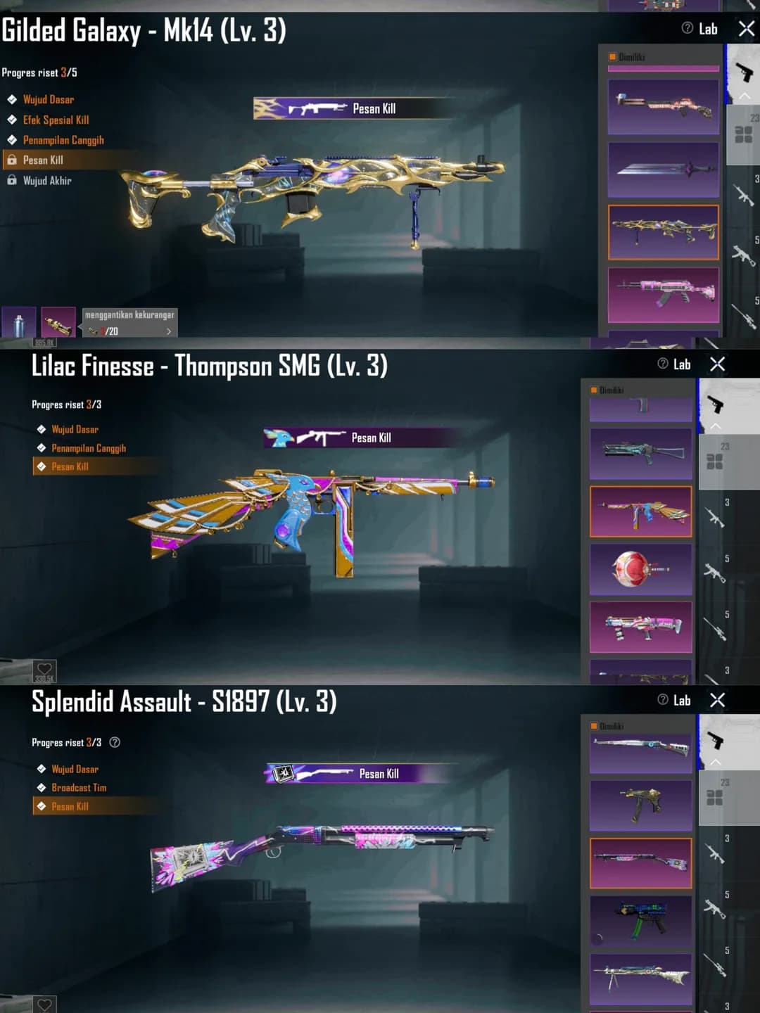 M4 Crimson + Set Gilt + Xsuit  - 6