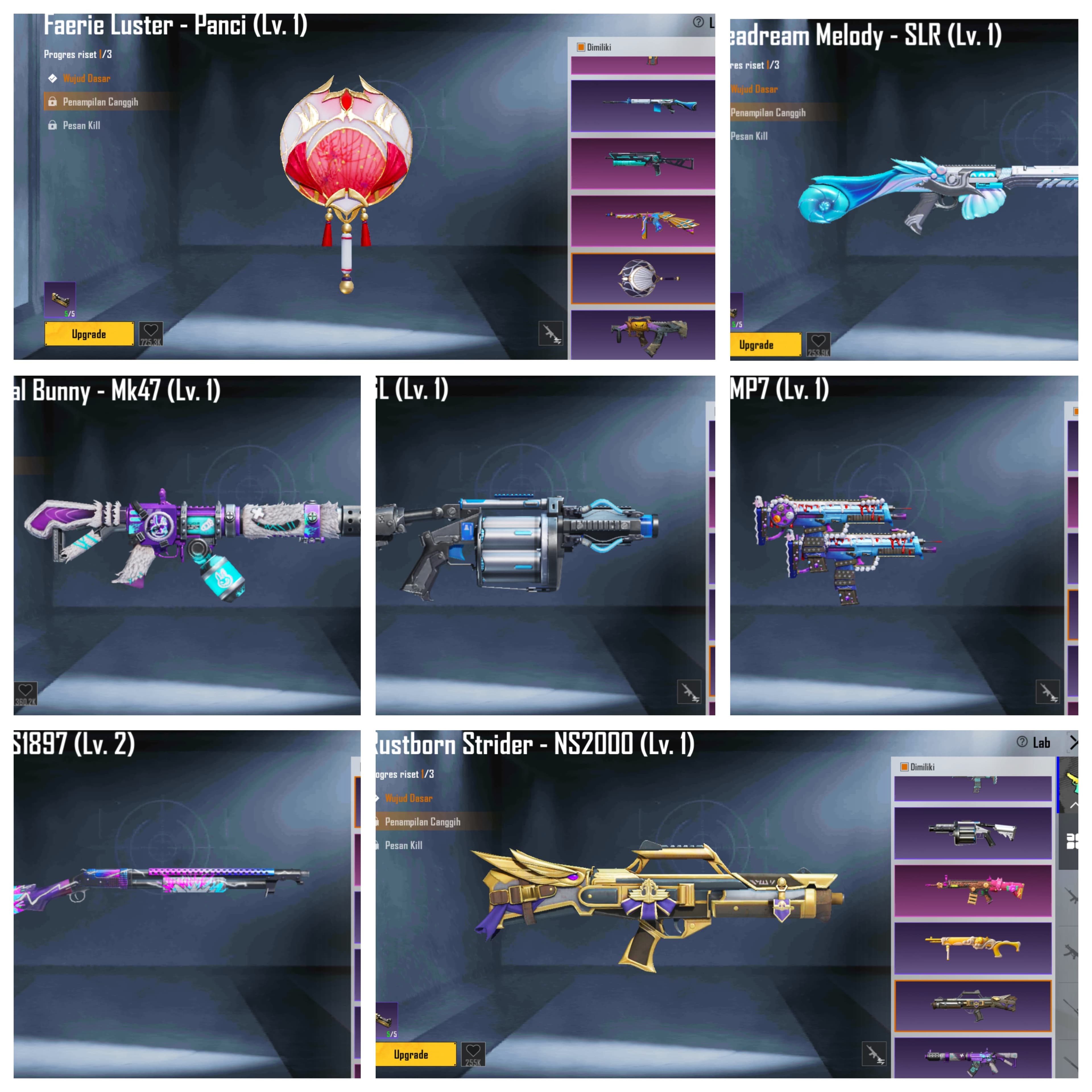 M4 Glacier Lv 5, Koleksi Lv 55, Senjata Lab 22 - 4