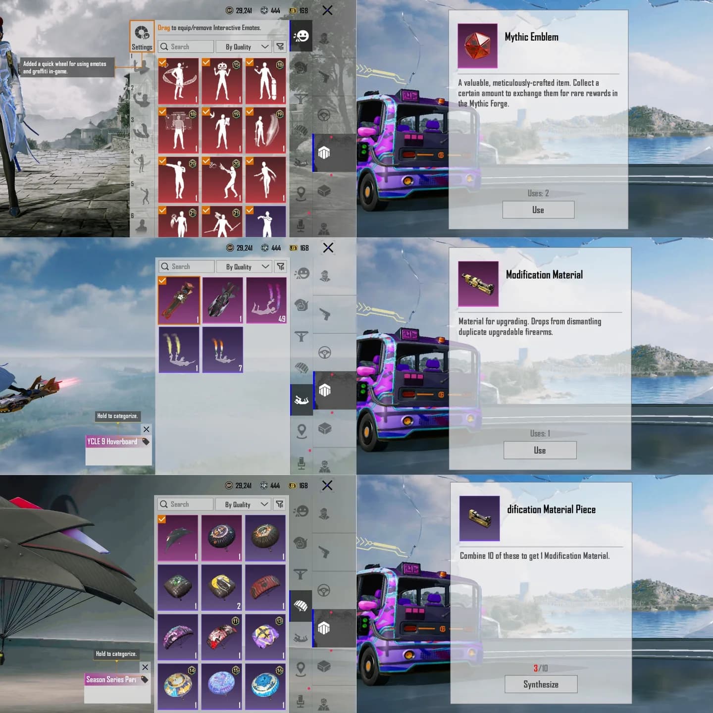 M4 Glacier Lvl. 3 & 8 Weapon Lab + Tanduk Ryzen - 7