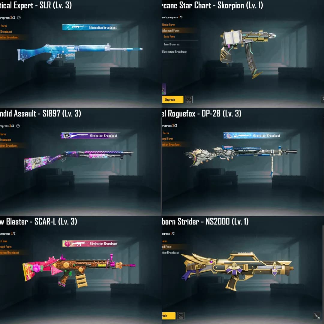 M4 Glacier Lvl. 3 & Beryl Killmess + 3 Material Besar - 2