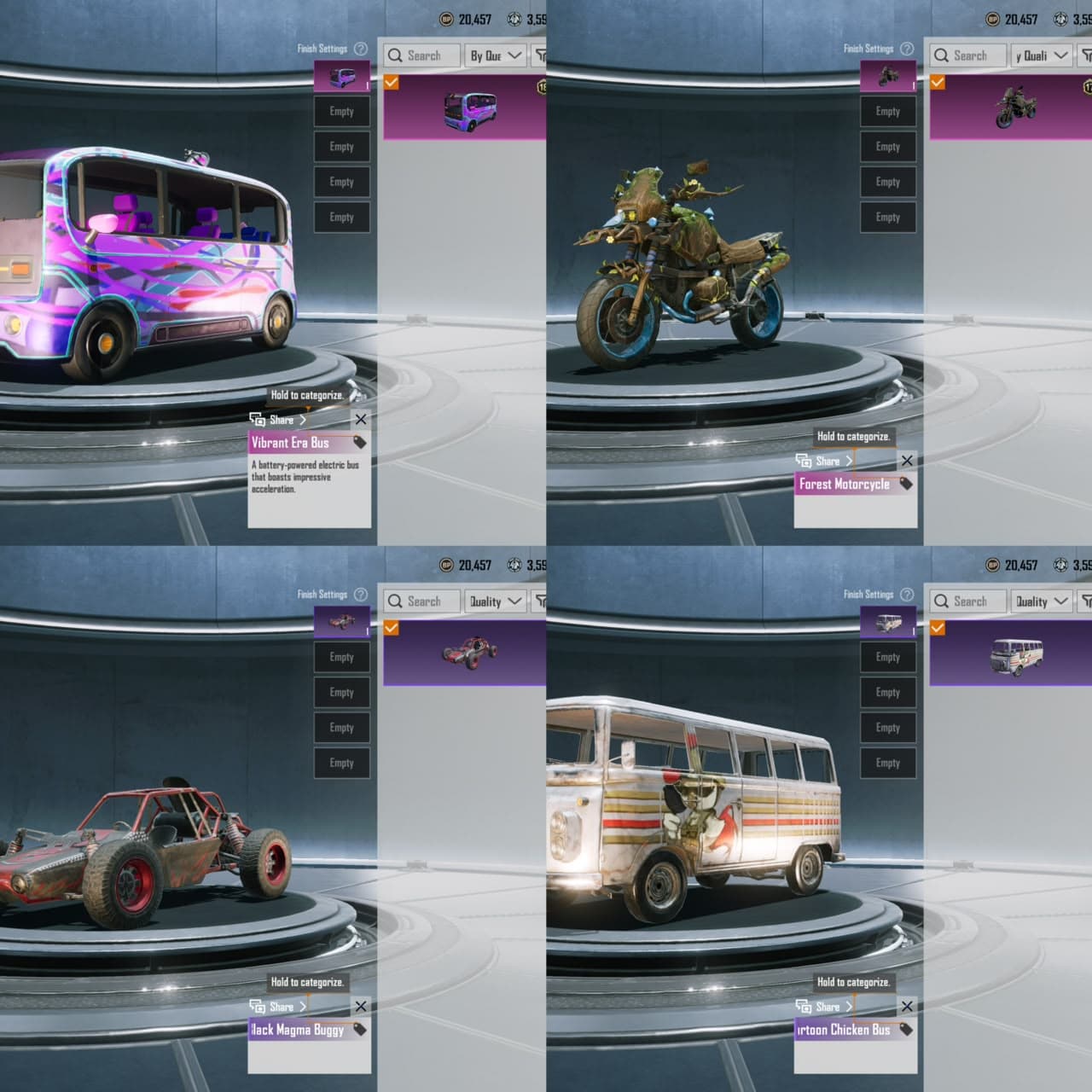 M4 Glacier Lvl 4 + Inventory Rame + Set Dino - 5