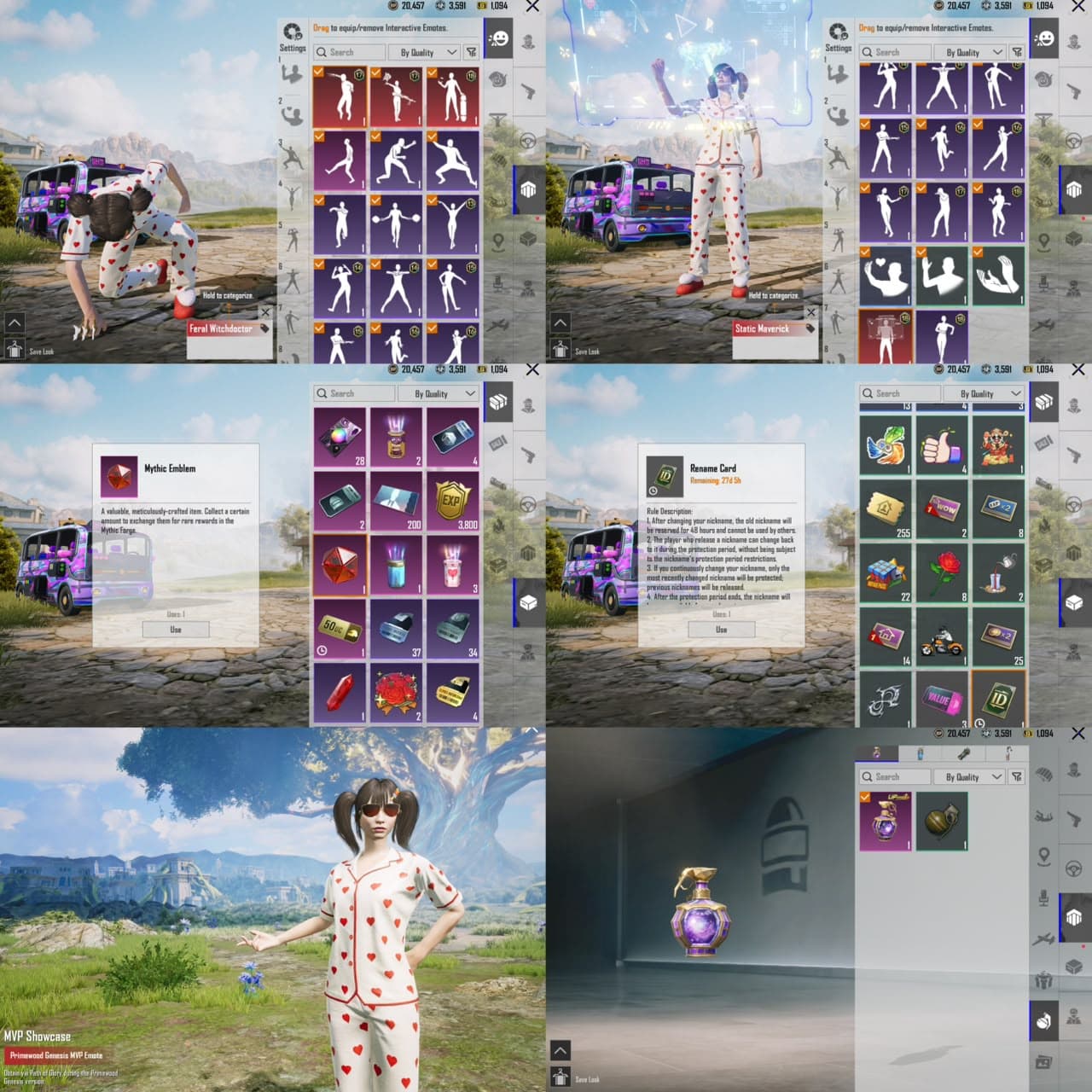 M4 Glacier Lvl 4 + Inventory Rame + Set Dino - 6