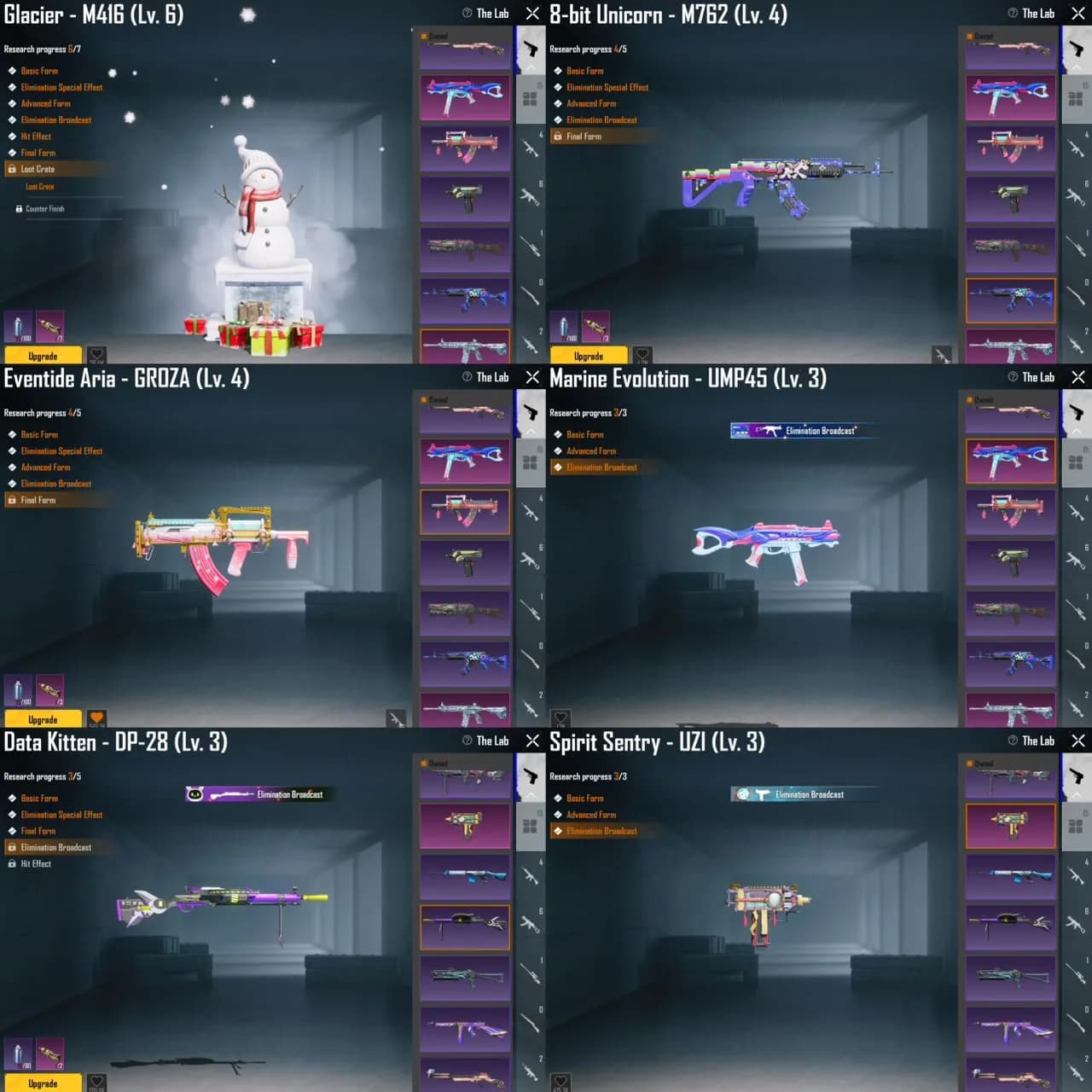 M4 Glacier Lvl. 6 + Conqueror + Koleksi Lvl. 52 - 4