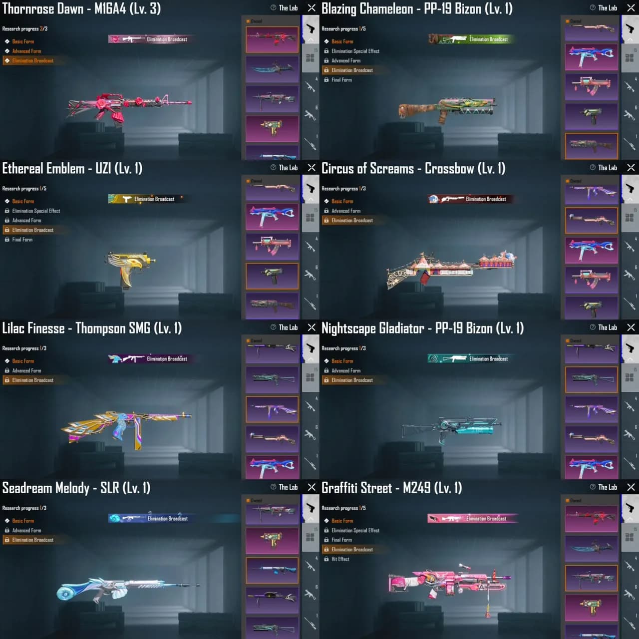 M4 Glacier Lvl. 6 + Conqueror + Koleksi Lvl. 52 - 5