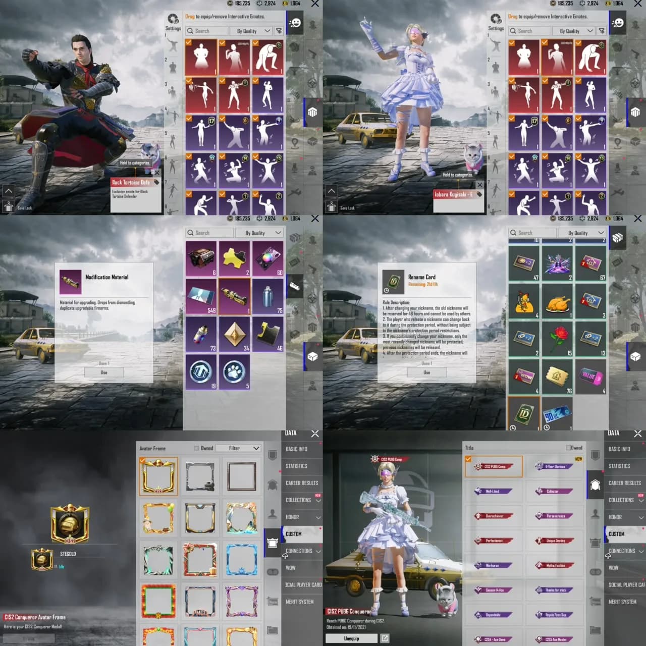M4 Glacier Lvl. 6 + Conqueror + Koleksi Lvl. 52 - 7