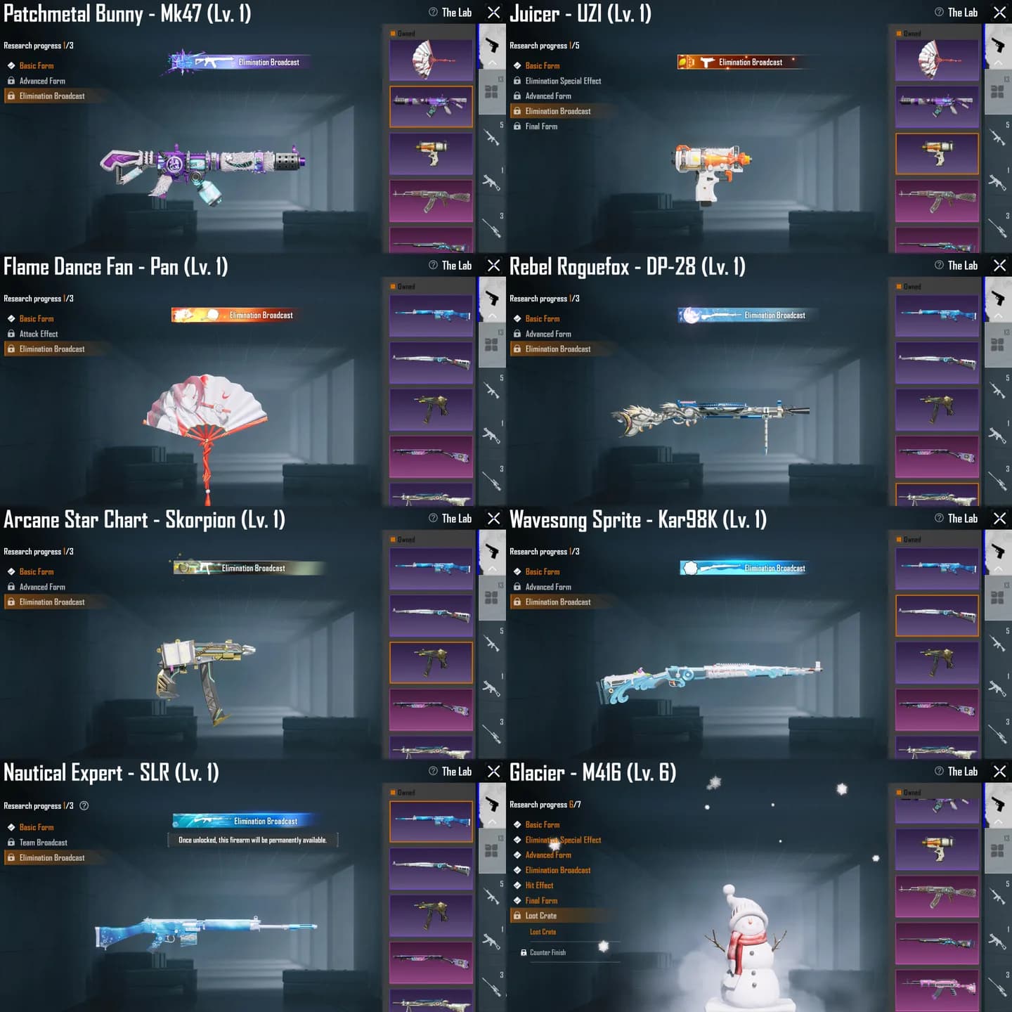 M4 Glacier Lvl 6 + Set Rame & Gacor + Rp Max - 5