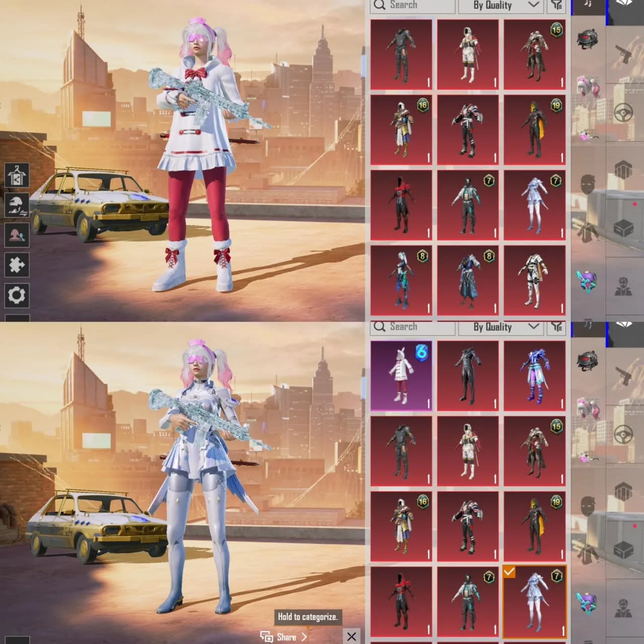 M4 Glacier Max+ Ex Conqu+ Set Old+ Koleksi Lvl 52 - 2