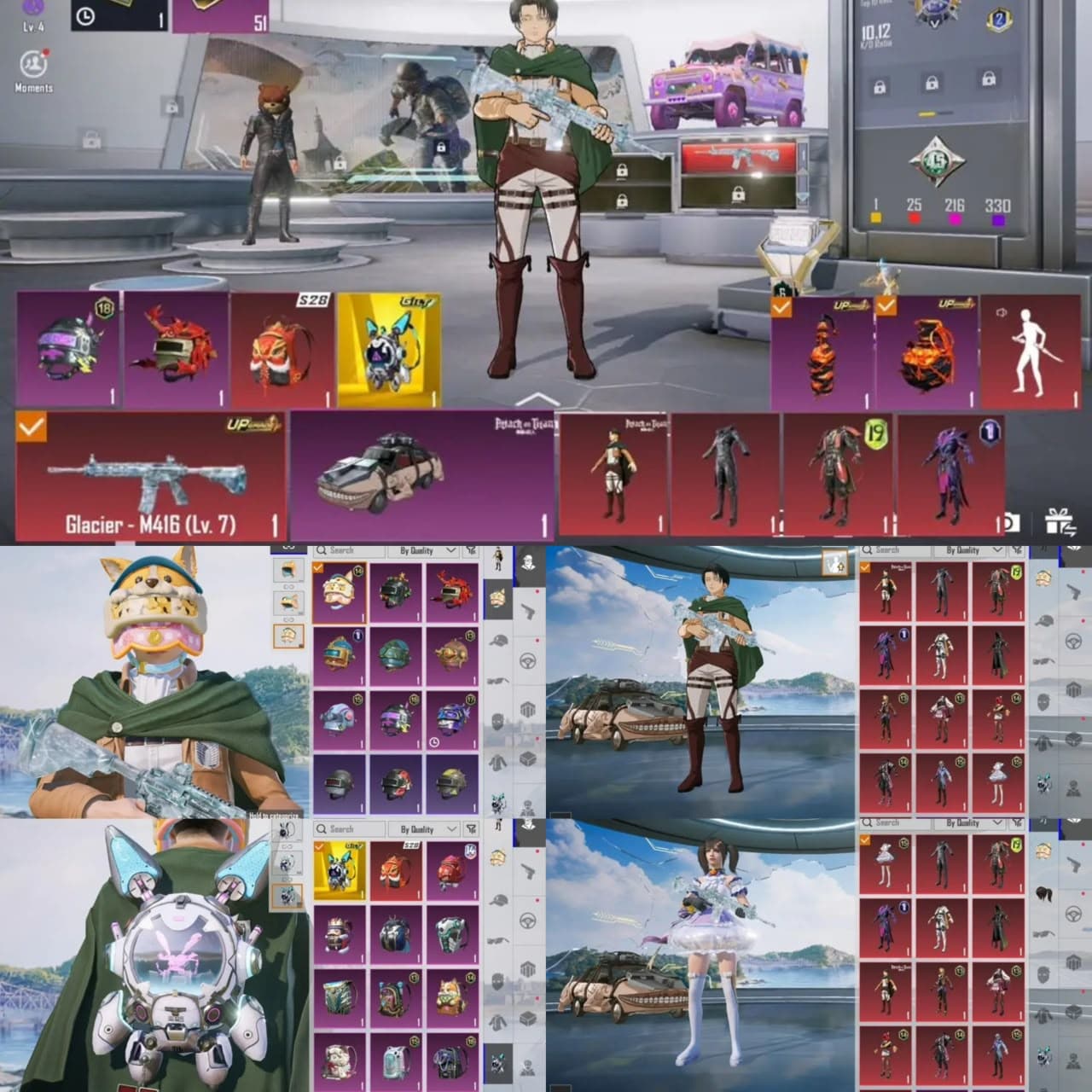 M4 Glacier Max, Inventory Rame, Open Rp - 1