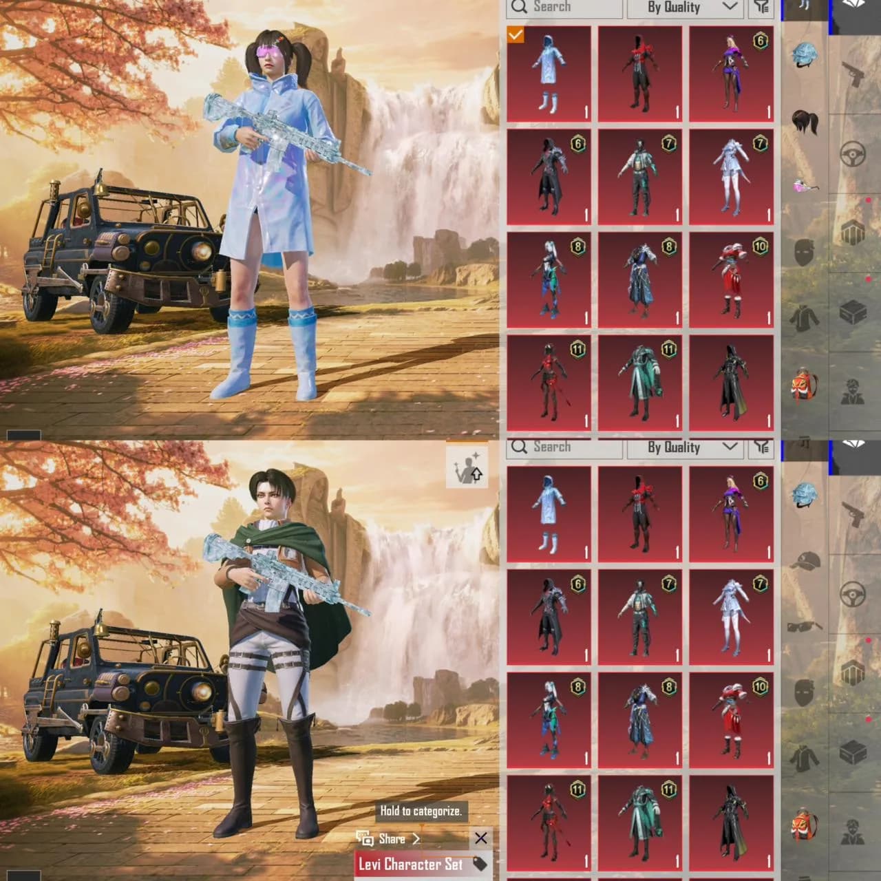 M4 Glacier Max Murah+ Set Levi & Titan+ Koleksi Lvl 47 - 2