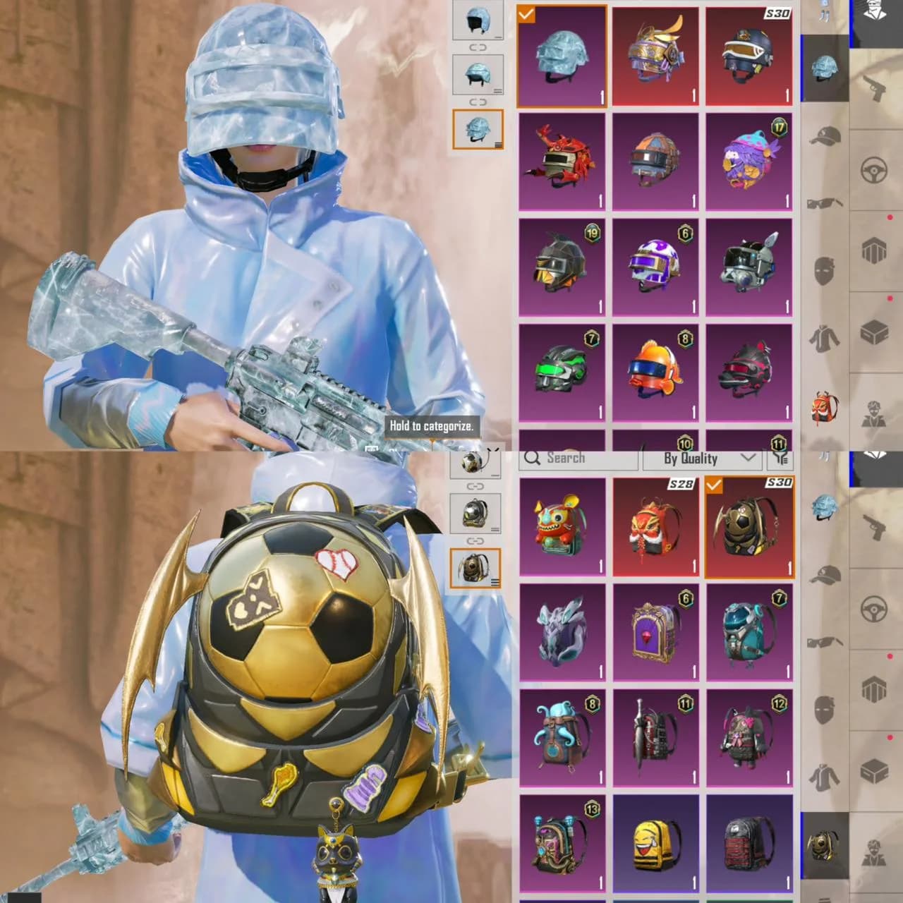 M4 Glacier Max Murah+ Set Levi & Titan+ Koleksi Lvl 47 - 3