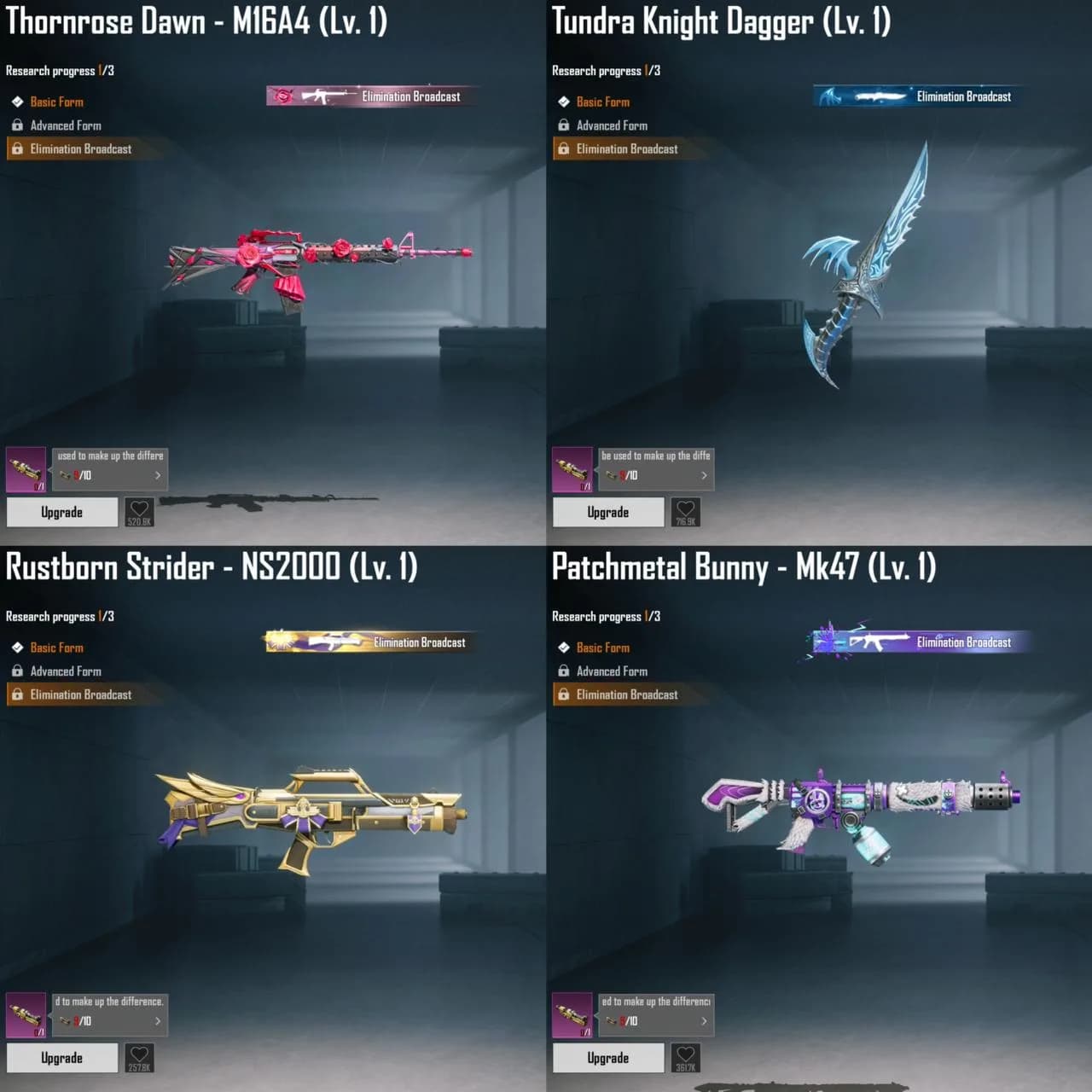 M4 Glacier Max Murah+ Set Levi & Titan+ Koleksi Lvl 47 - 5