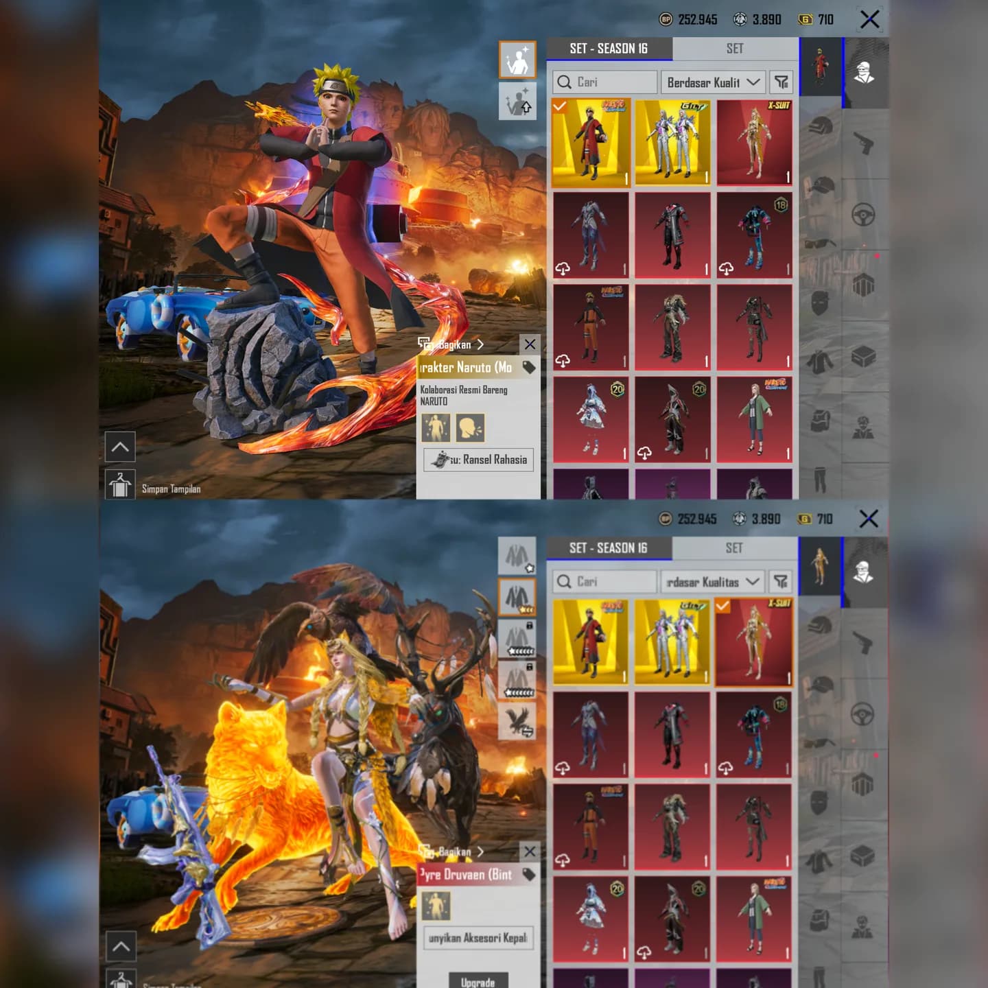 M4 Mumi Kill Mess + Aug Kyubi Lv 6 + X Suit Druvaen Lvl. 3 - 3