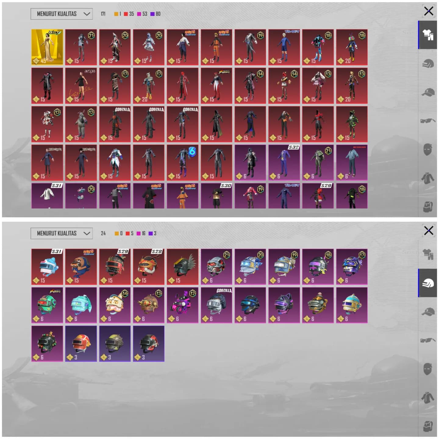 M4 Mumi, Rambo Joker, Scar L Es All Kilmasage + Gilt - 2
