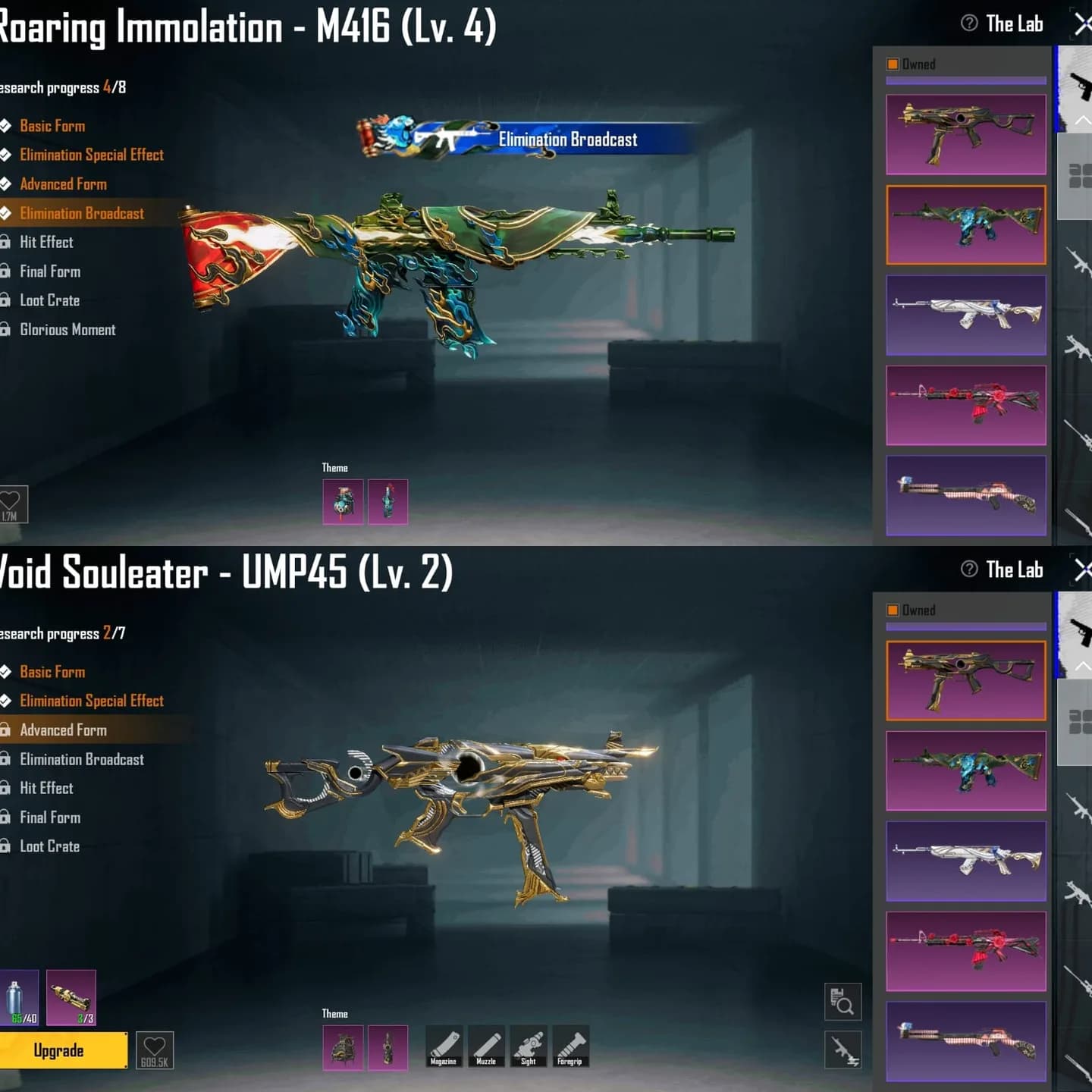 M4 Roaring Immolation & 3 X-suit (pharaoh, Buraoh, Anukhra) - 2