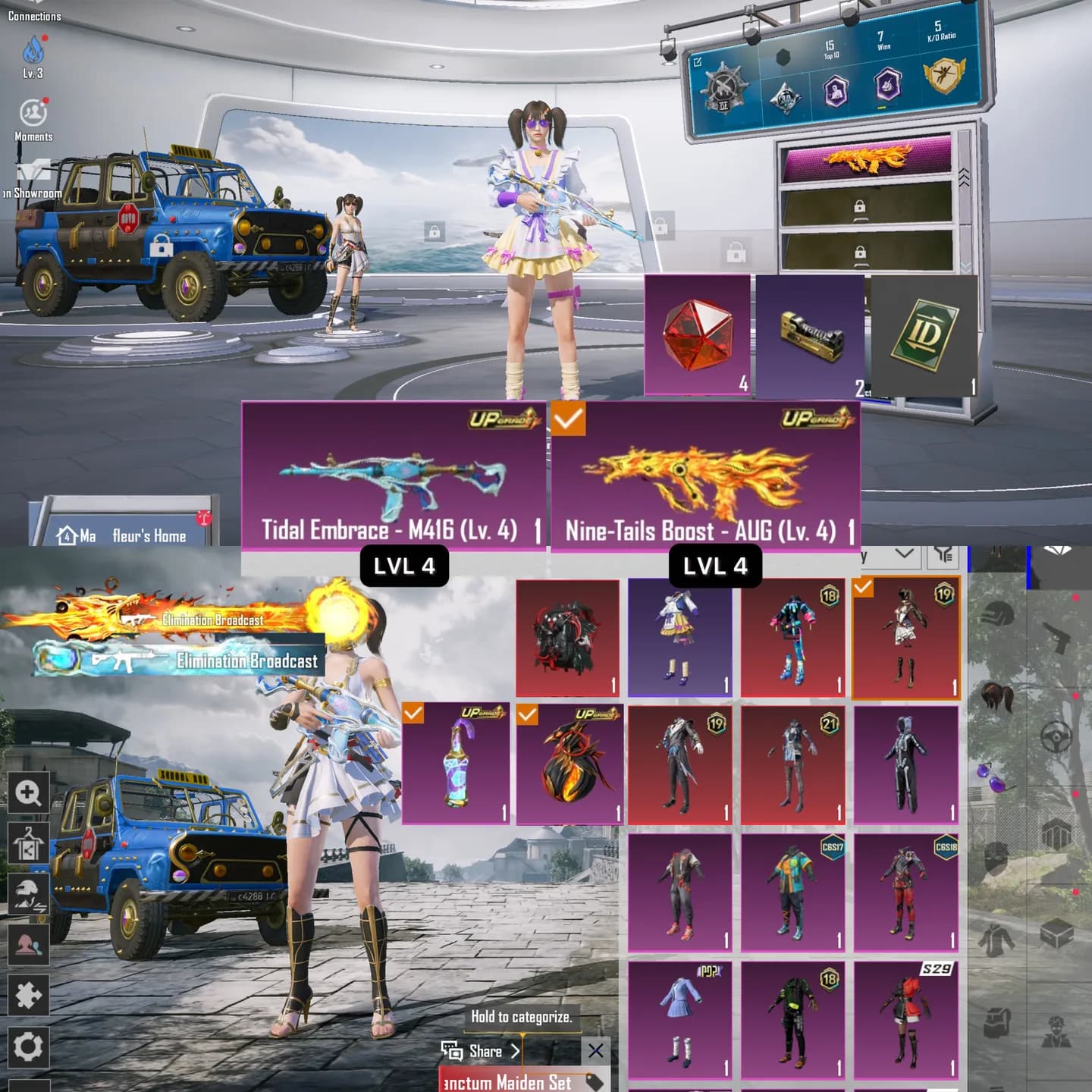 M4 Tidal Lvl 4 Kilmes+ Aug Kyubi Lvl 4 Murahh - 1