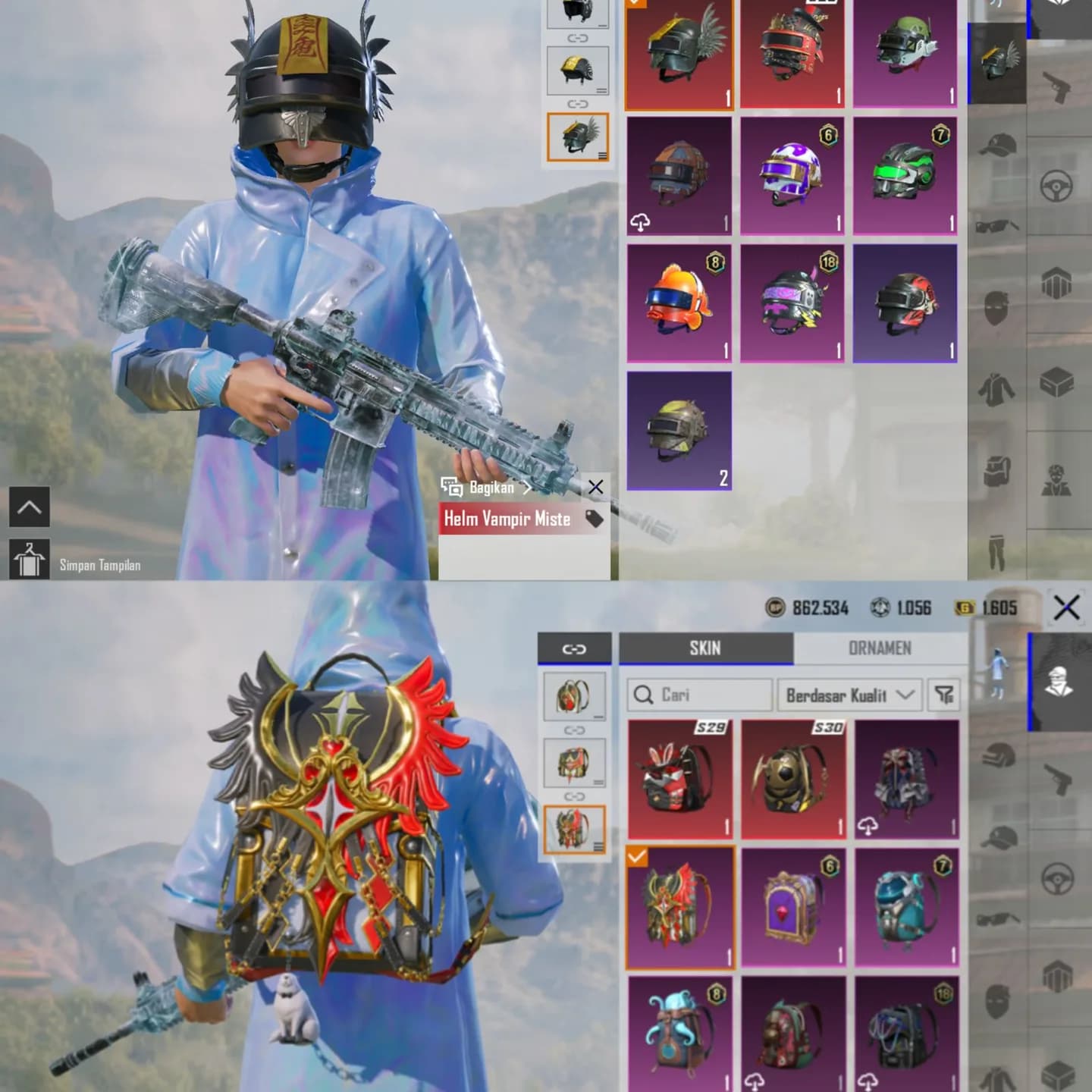 M416 Glacier Level 5 Hit Effect  - 2