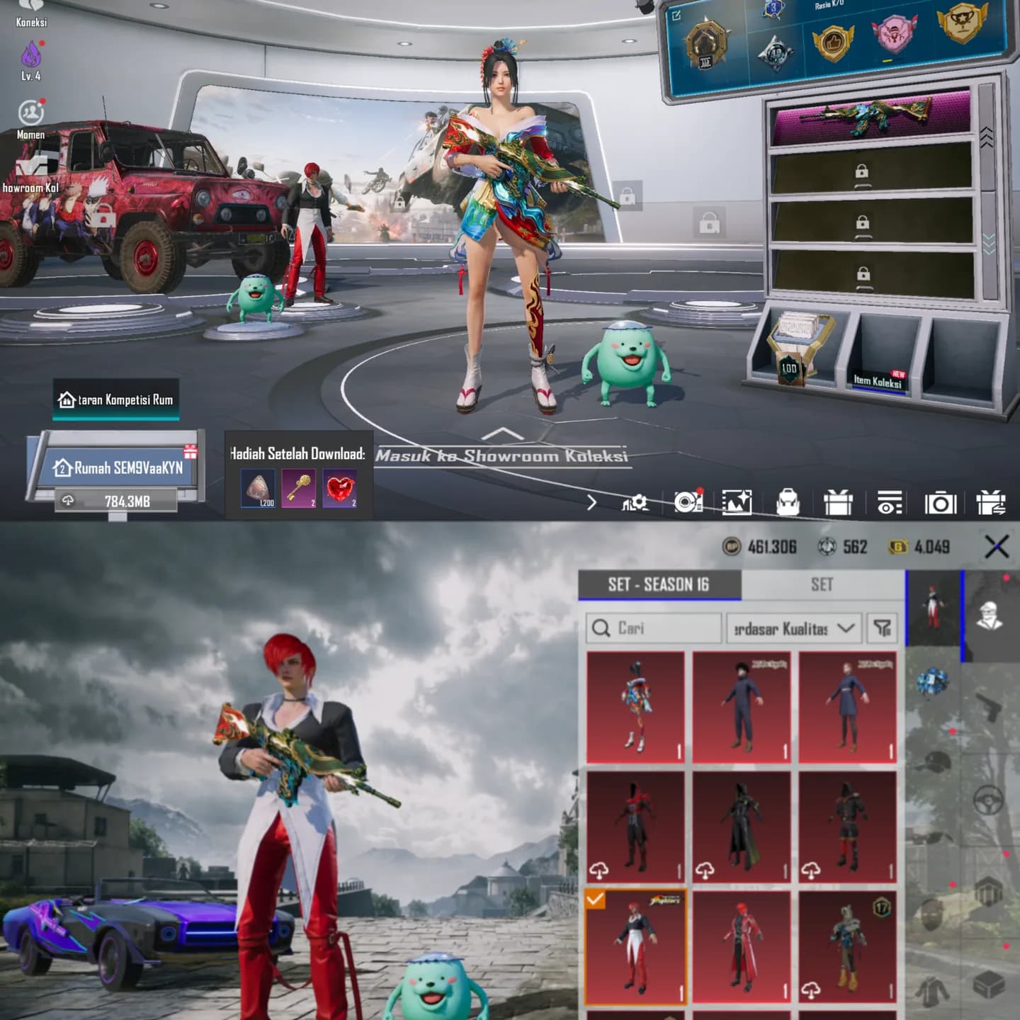 M416 Roaring Kill Mess + Set Kof - 1