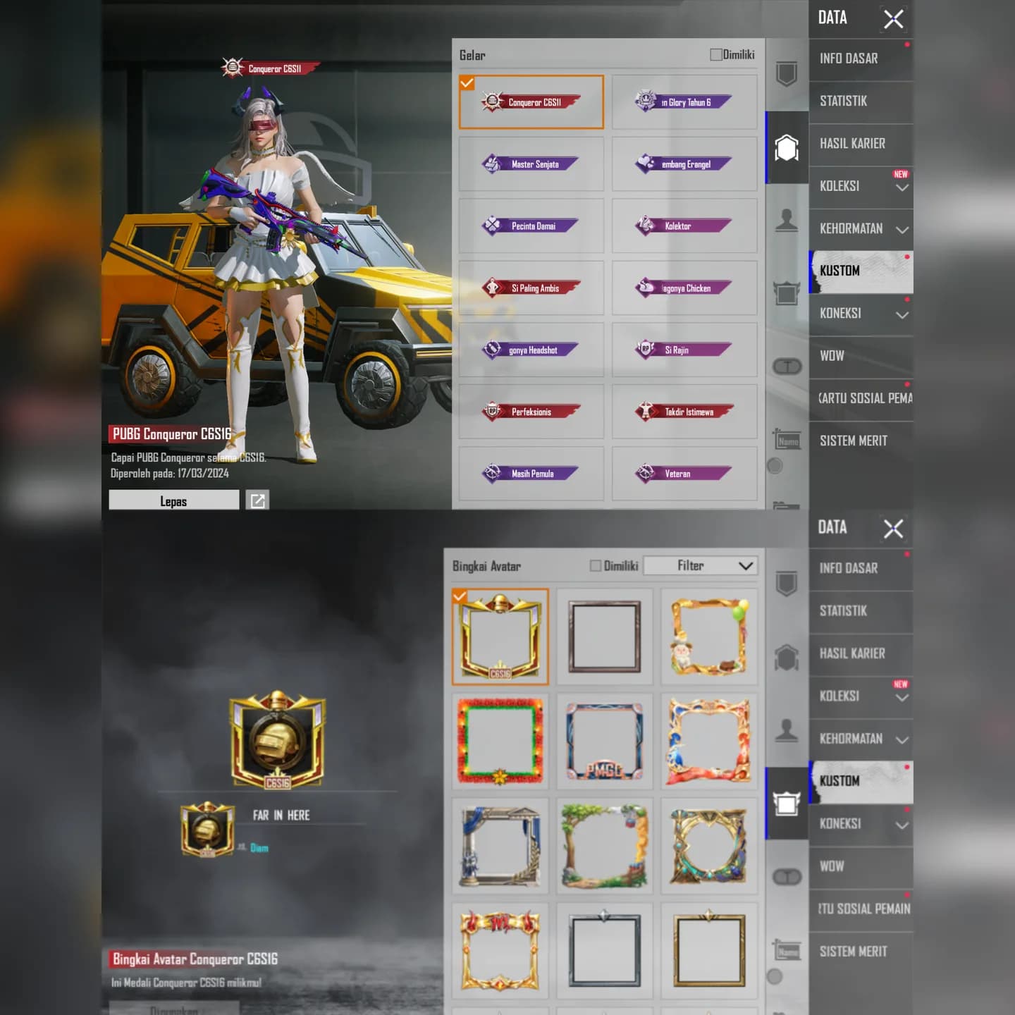 M416 The Fool Level 6 + X Suit Blood Raven Bintang 1 - 2
