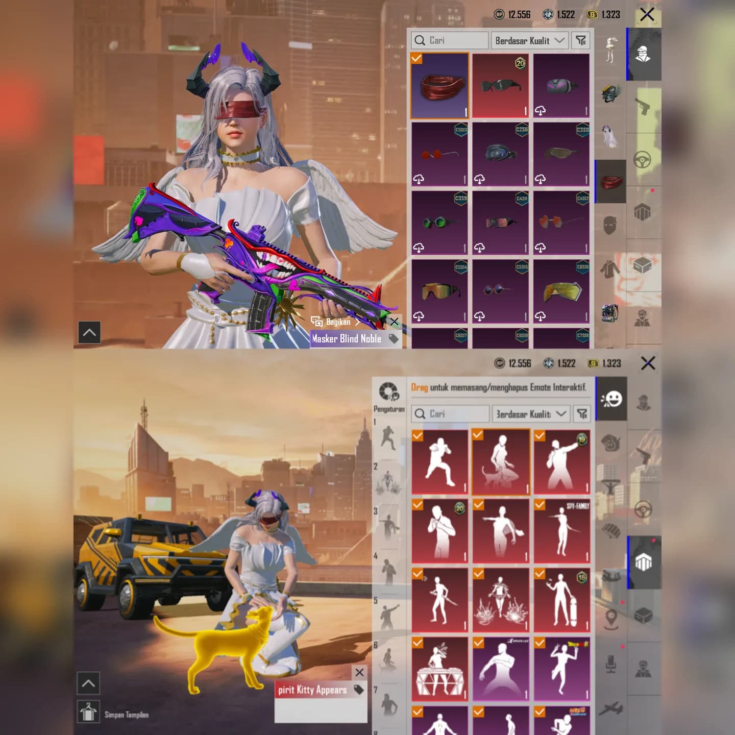 M416 The Fool Level 6 + X Suit Blood Raven Bintang 1 - 7