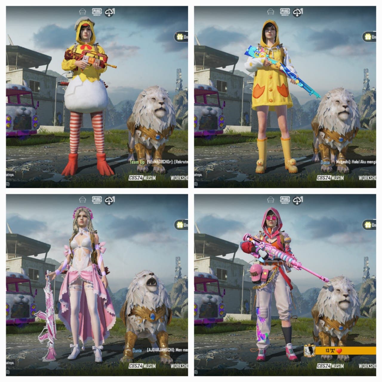 M416 Tidal Embrace Killmess + Godzilla + Pharaoh - 1