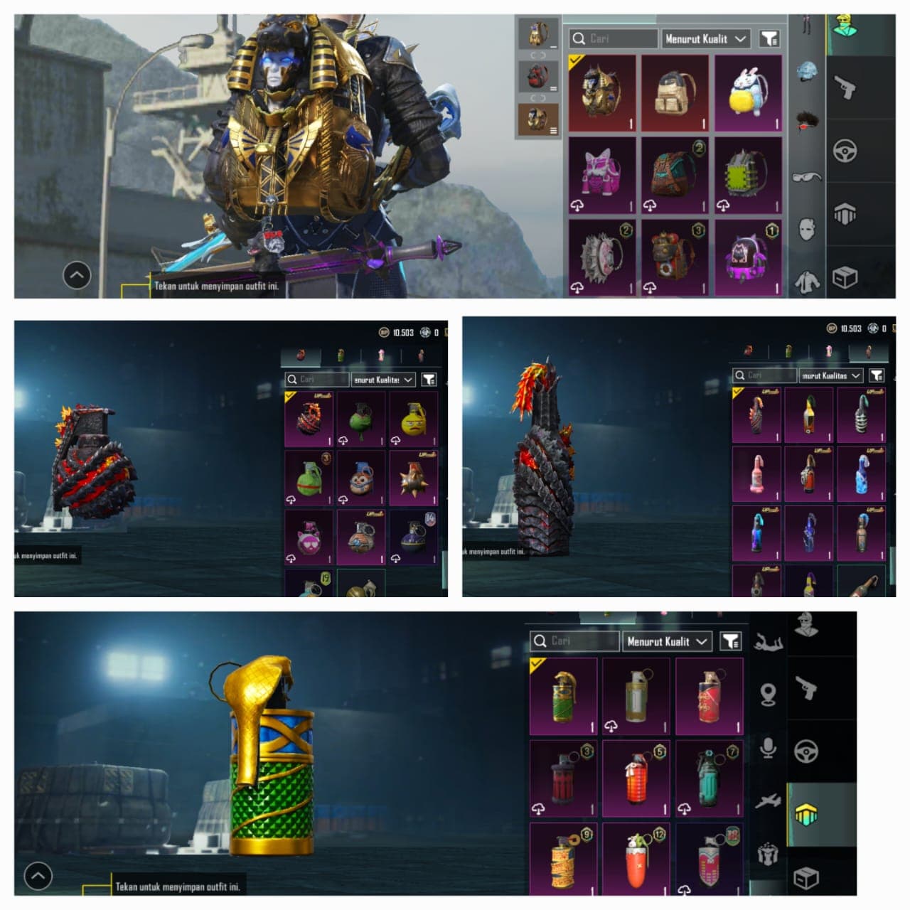 M416 Tidal Embrace Killmess + Godzilla + Pharaoh - 7