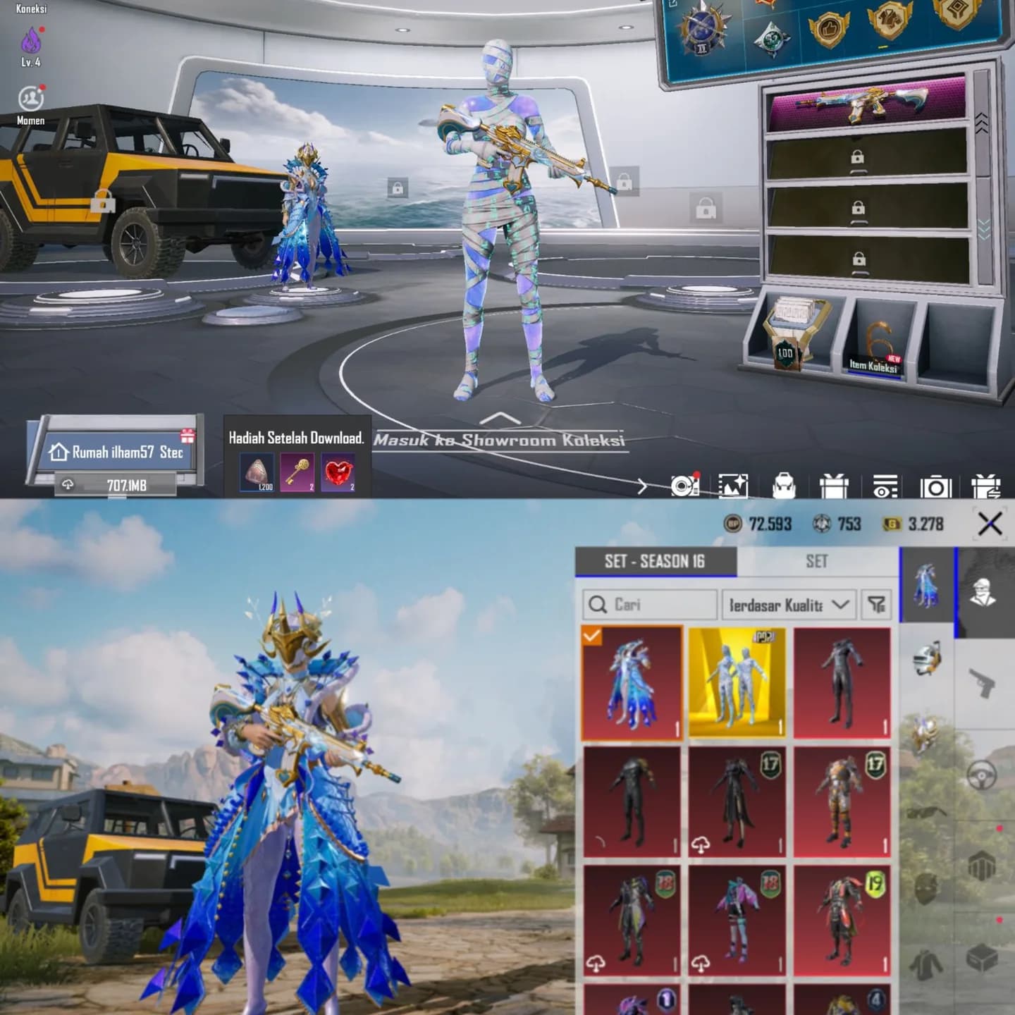  Mumi Biru & M4 Splendor Kill Mess & Conqueror - 1