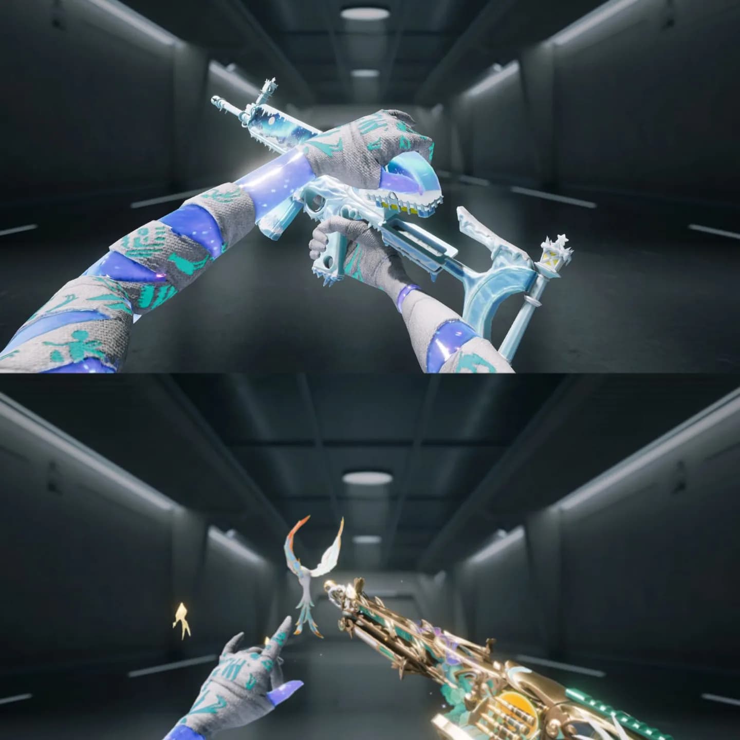 Mumi Biru & Scar L Glacier Lv 5 & Penutup Mata Blind Noble  - 5