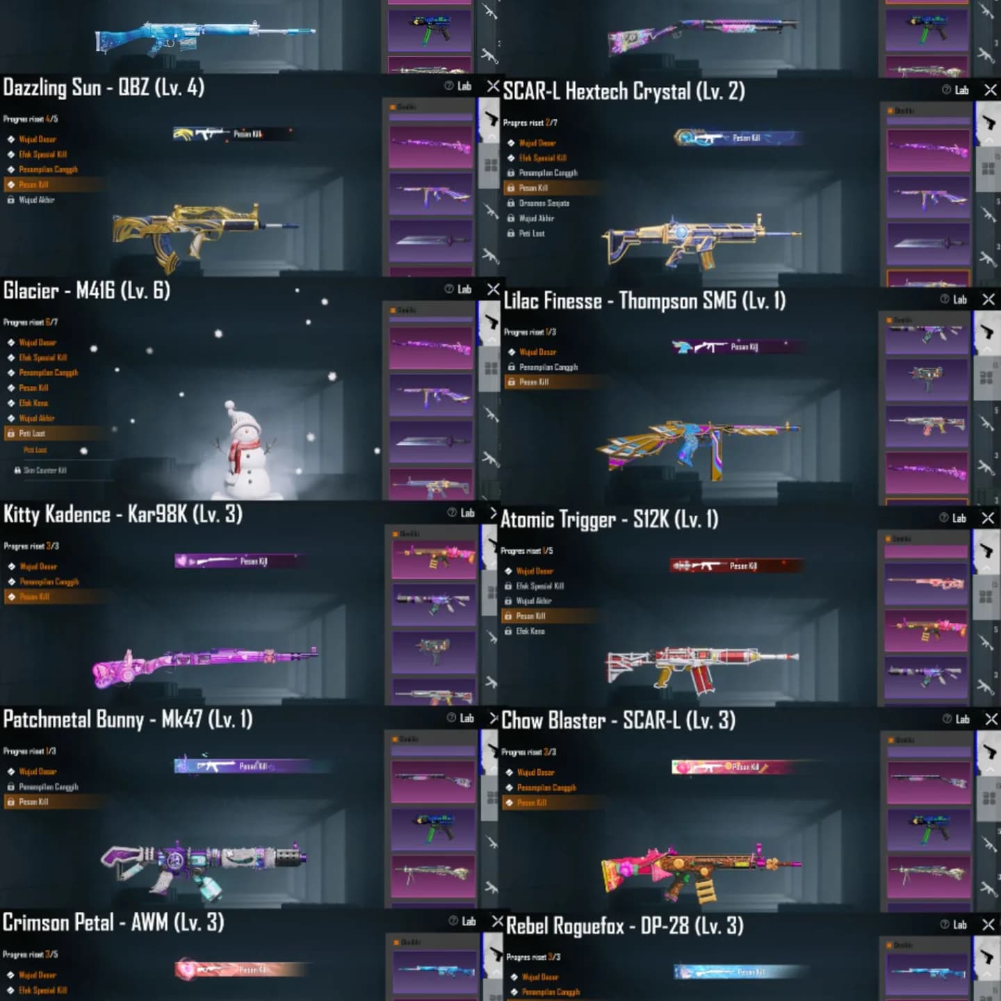 Mumi & X Suit Phoenixtra Lv 1 & Helm Inferno & M4 Gc Lv 6  - 5