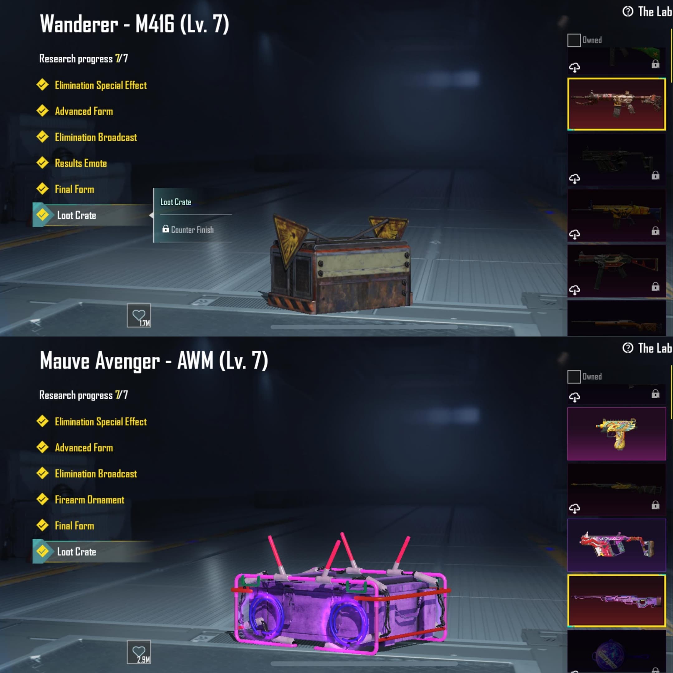 Pharaoh Lvl 6, 6 Mobil Batman, M4 Wanderer + M4 The Fool - 2