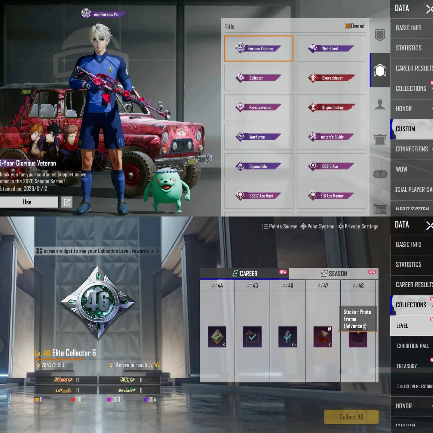 Set Wibu & M4 Glacier Lvl. 5 + Helm Glacier - 4