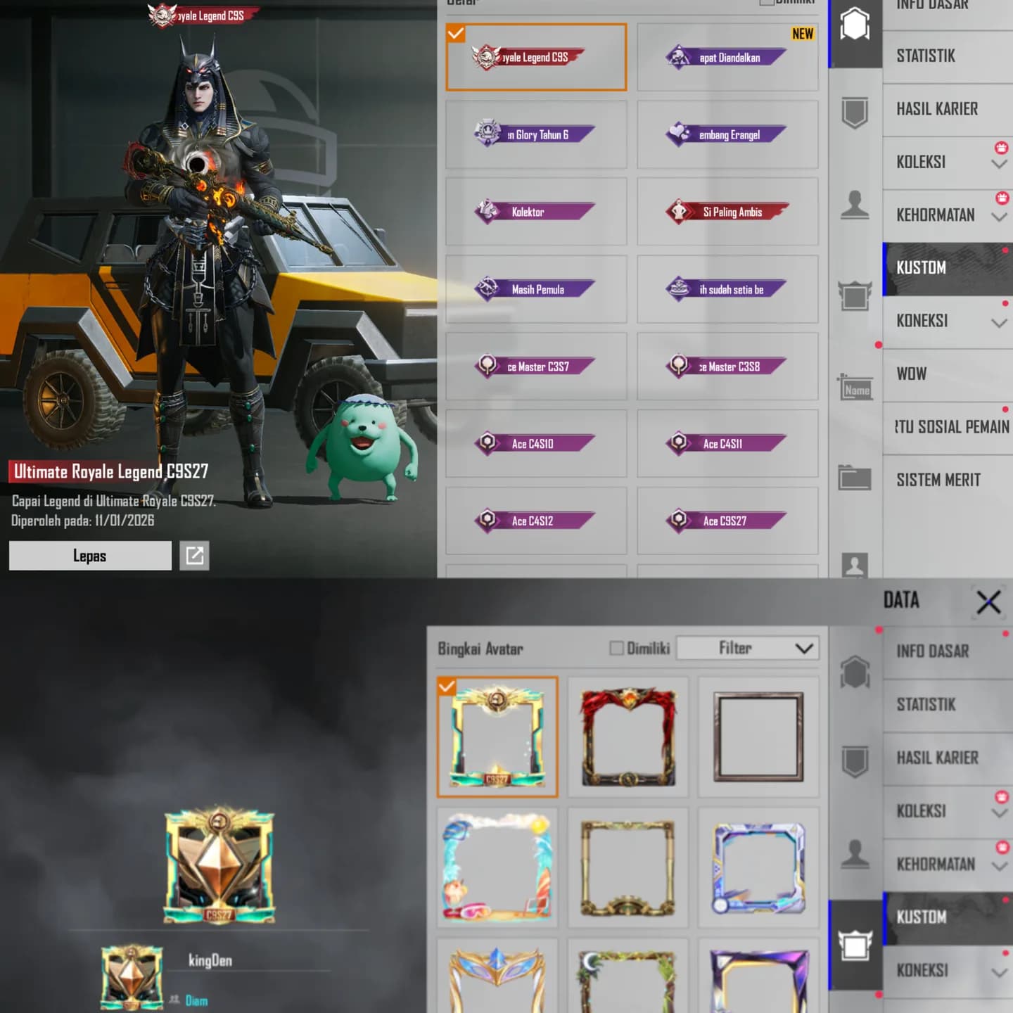 X Suit Anukhra Level 2 & M4 Crimson Kill Mess & Ransel Pharaoh  - 2