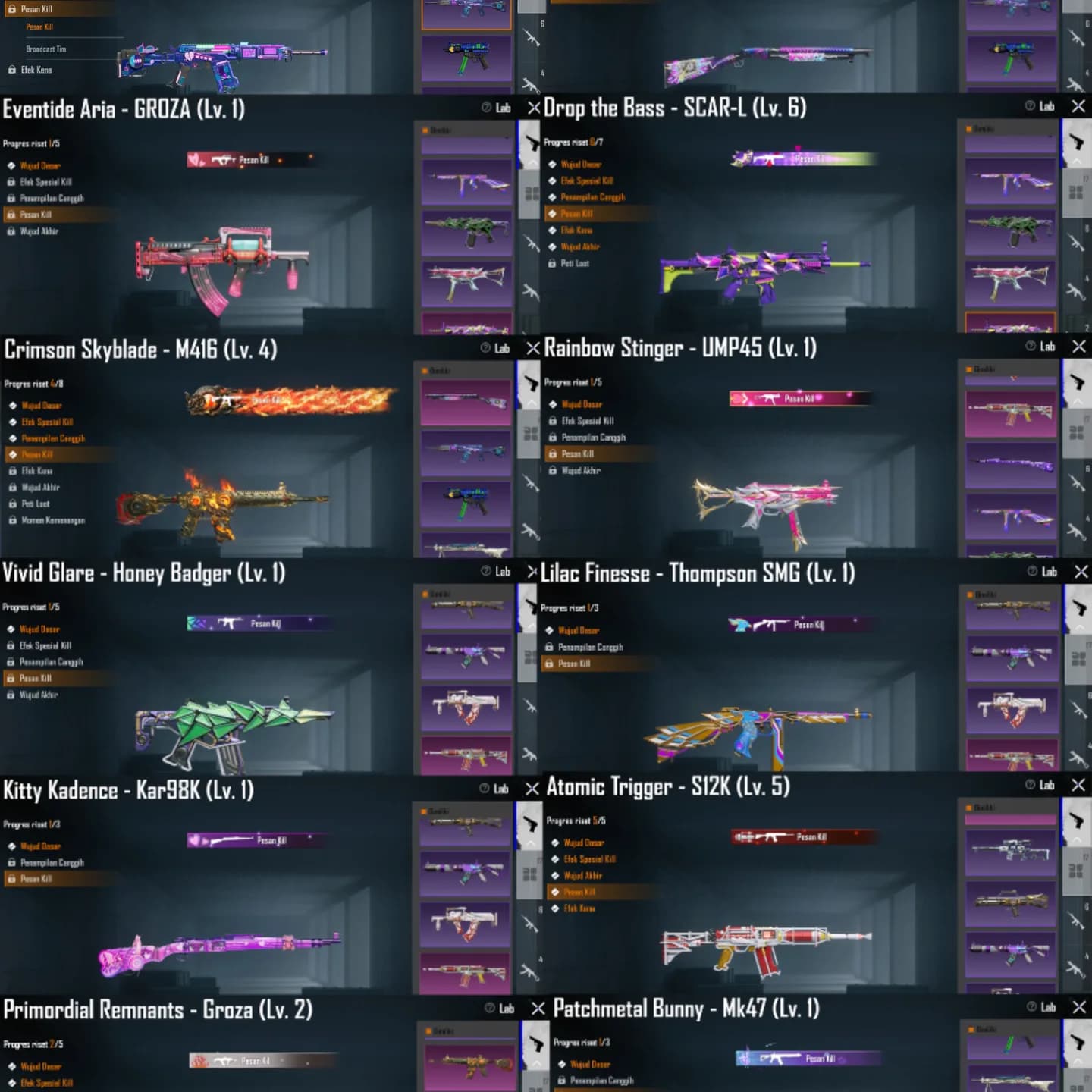 X Suit Anukhra Level 2 & M4 Crimson Kill Mess & Ransel Pharaoh  - 6