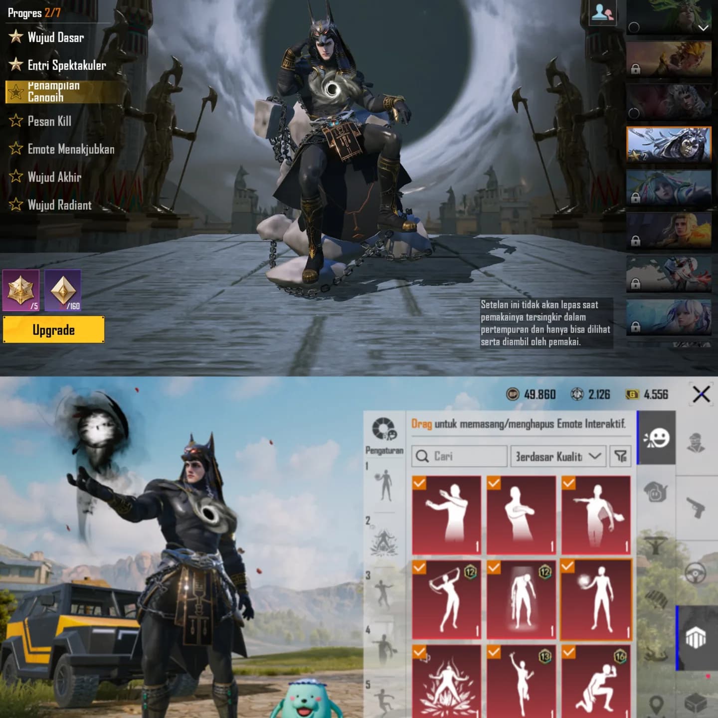 X Suit Anukhra Level 2 & M4 Crimson Kill Mess & Ransel Pharaoh  - 7