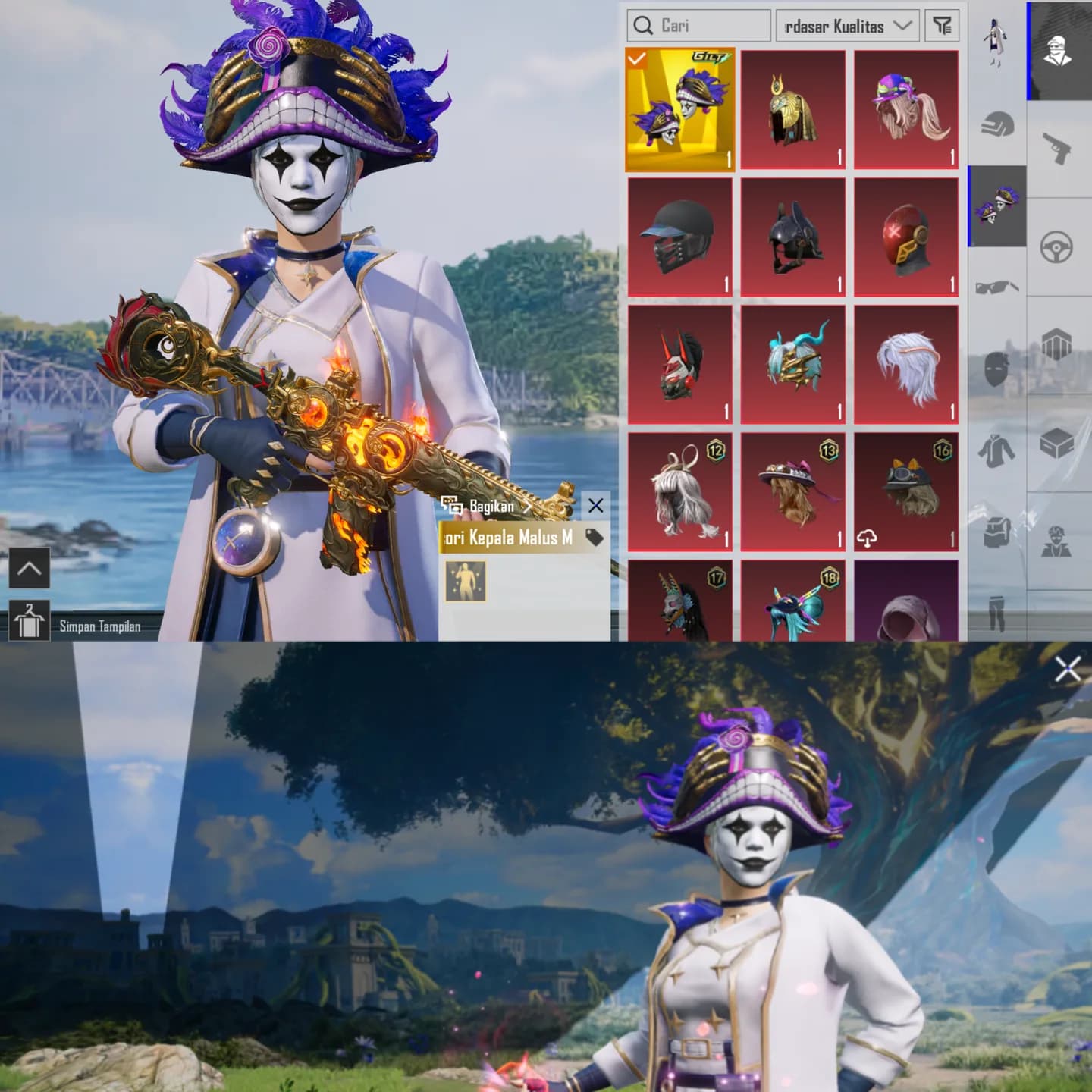 X Suit Anukhra Level 2 & M4 Crimson Kill Mess & Ransel Pharaoh  - 8
