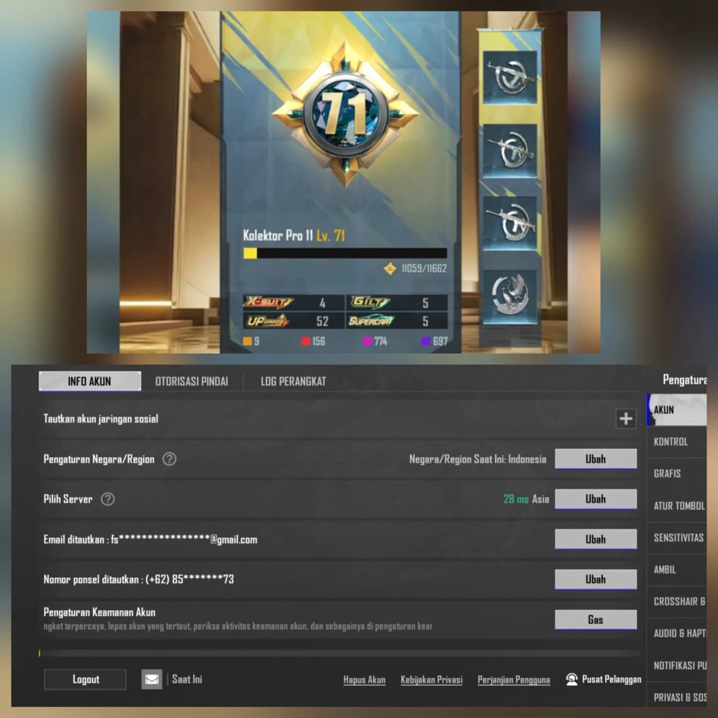 X Suit B6, Aug Coin + Inferno, Set Mythic + Rare Ramepoll - 5