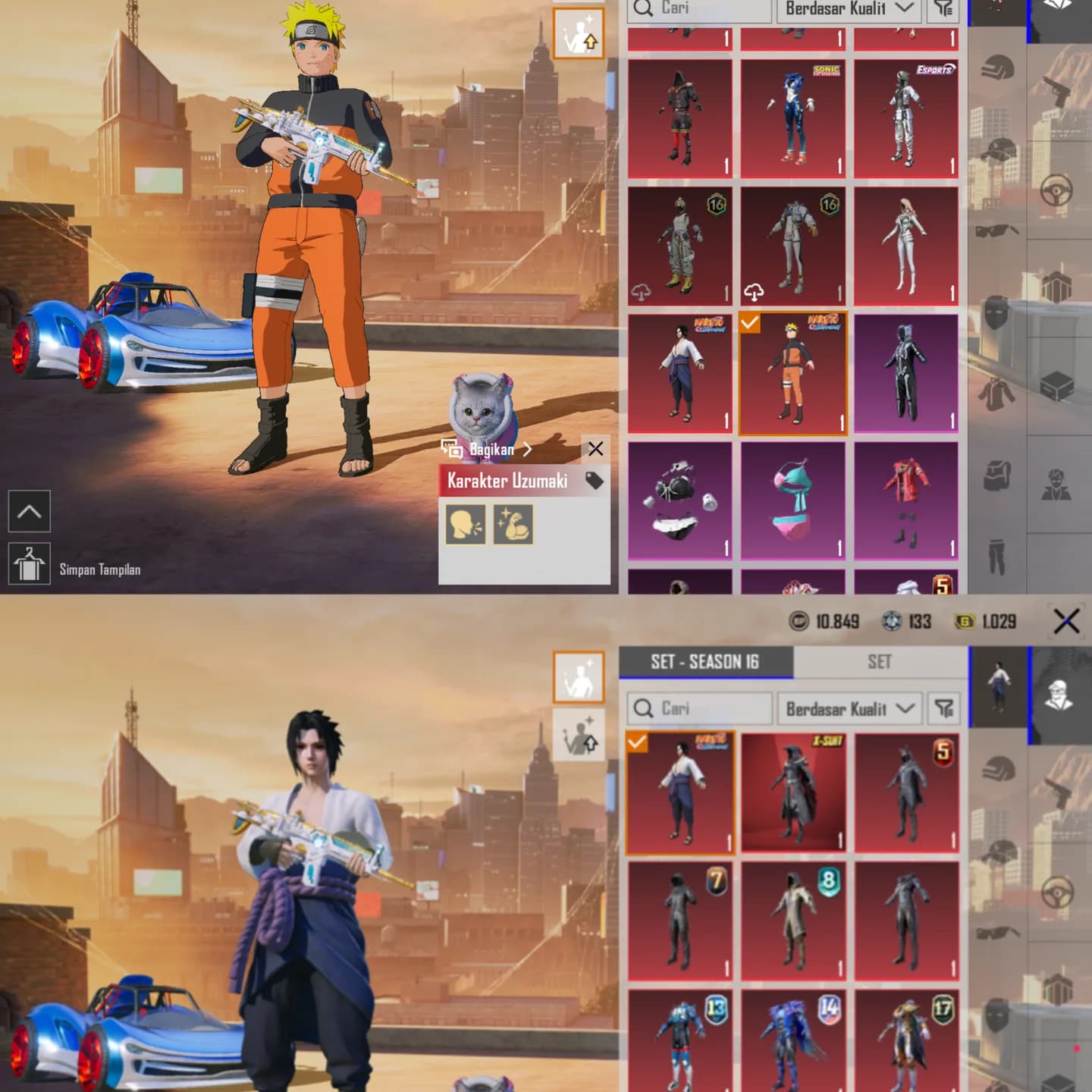 X Suit Blood Raven Level 1 & Sport Car Buggy & Open Kepang - 4