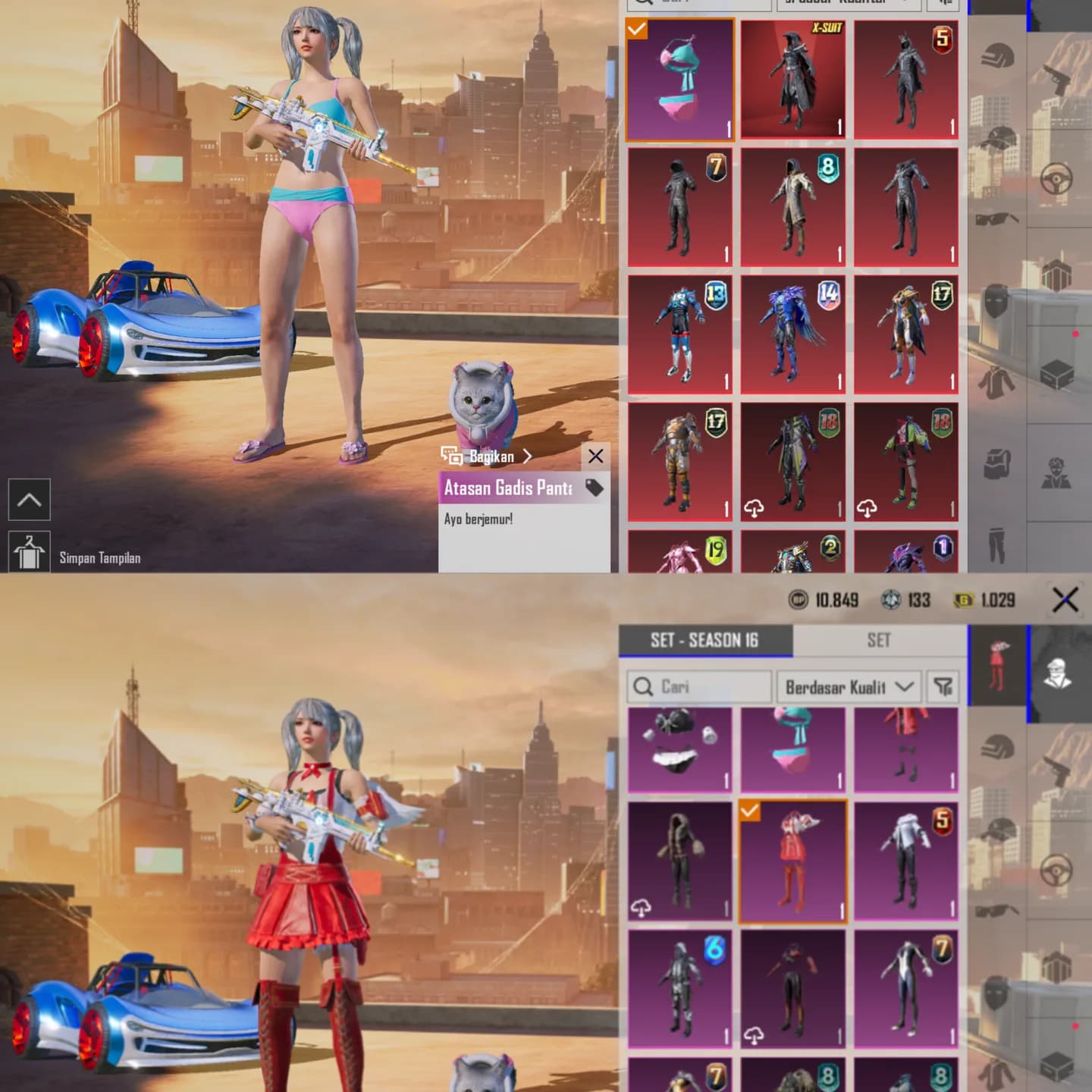 X Suit Blood Raven Level 1 & Sport Car Buggy & Open Kepang - 5
