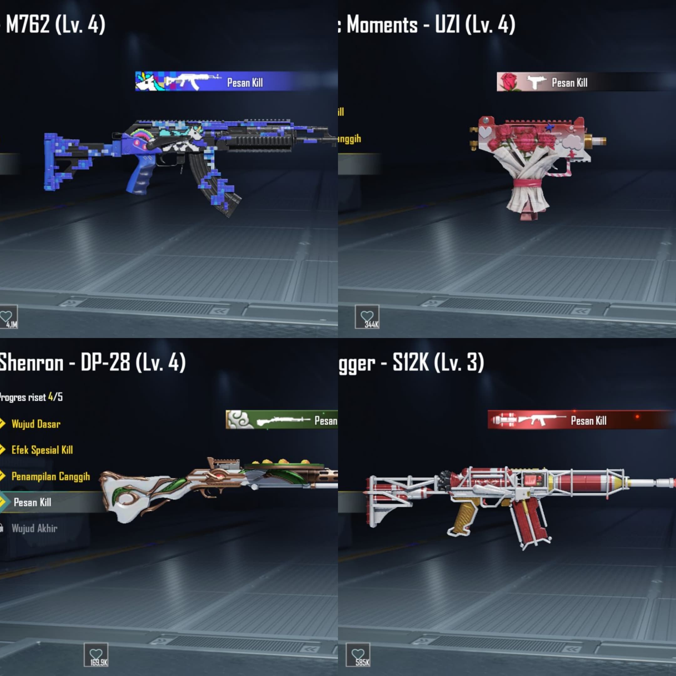 X-suit Ignis & Poseidon Lvl. 2, The Fool Lvl. 4 - 3