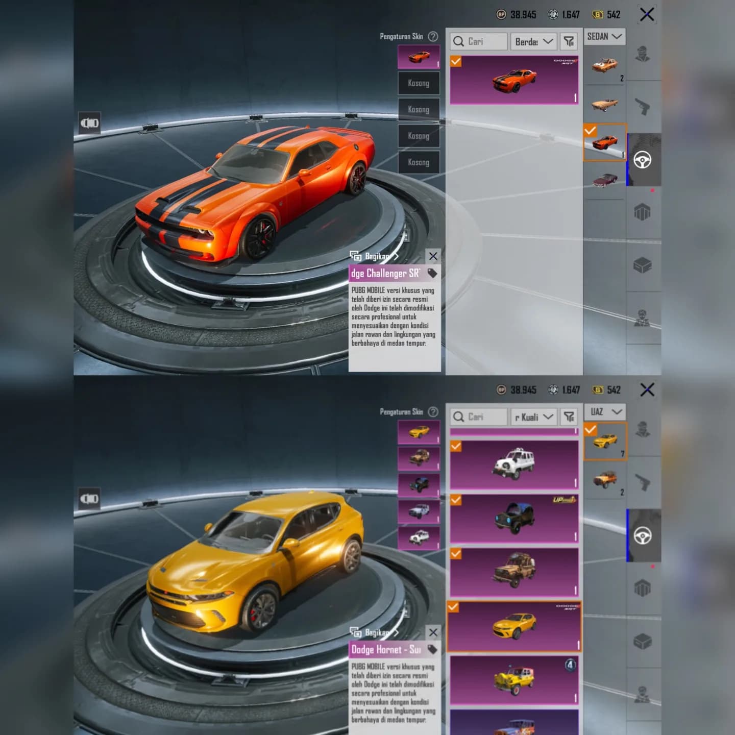  X Suit Jester Bintang 4 Kill Mess + M4 Tidal Lv 7 + Sport Car  - 10