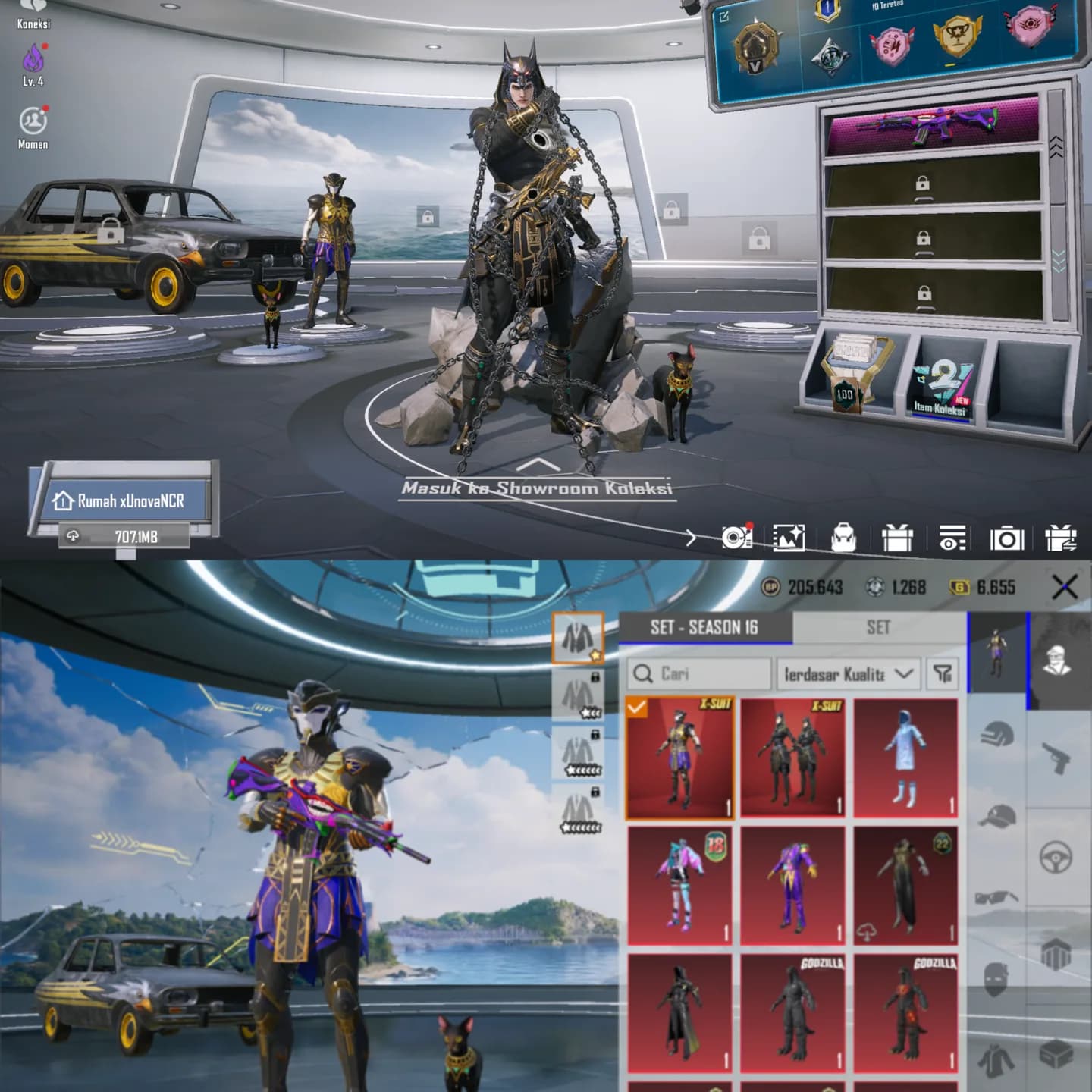 X Suit Pharaoh Level 1 & X Suit Anukhra Level 1 & M4 The Fool Level 5 - 1
