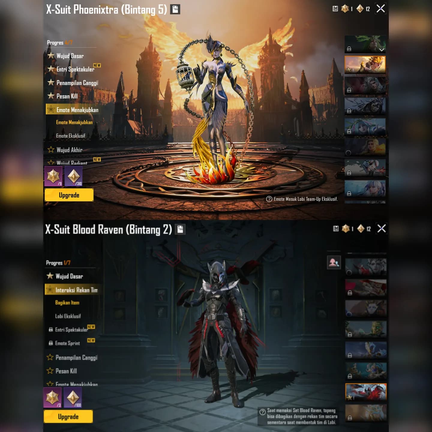 X Suit Phoenixtra Bintang 4 Kill Mess + Set Gilt 4 Biji + 2 M4 + Sport Car - 6